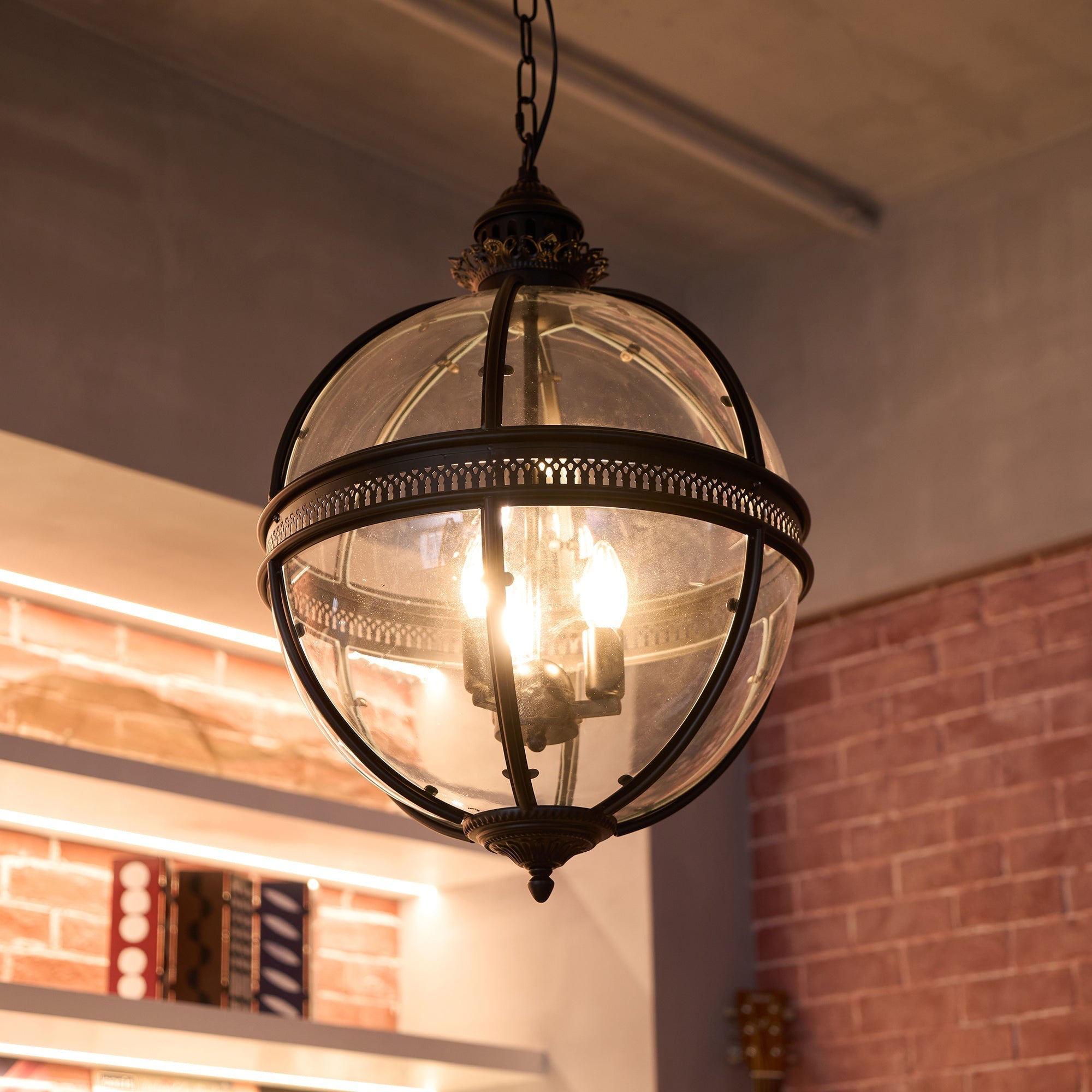 Edward Retro Pendant Light Glass - Neutralighting