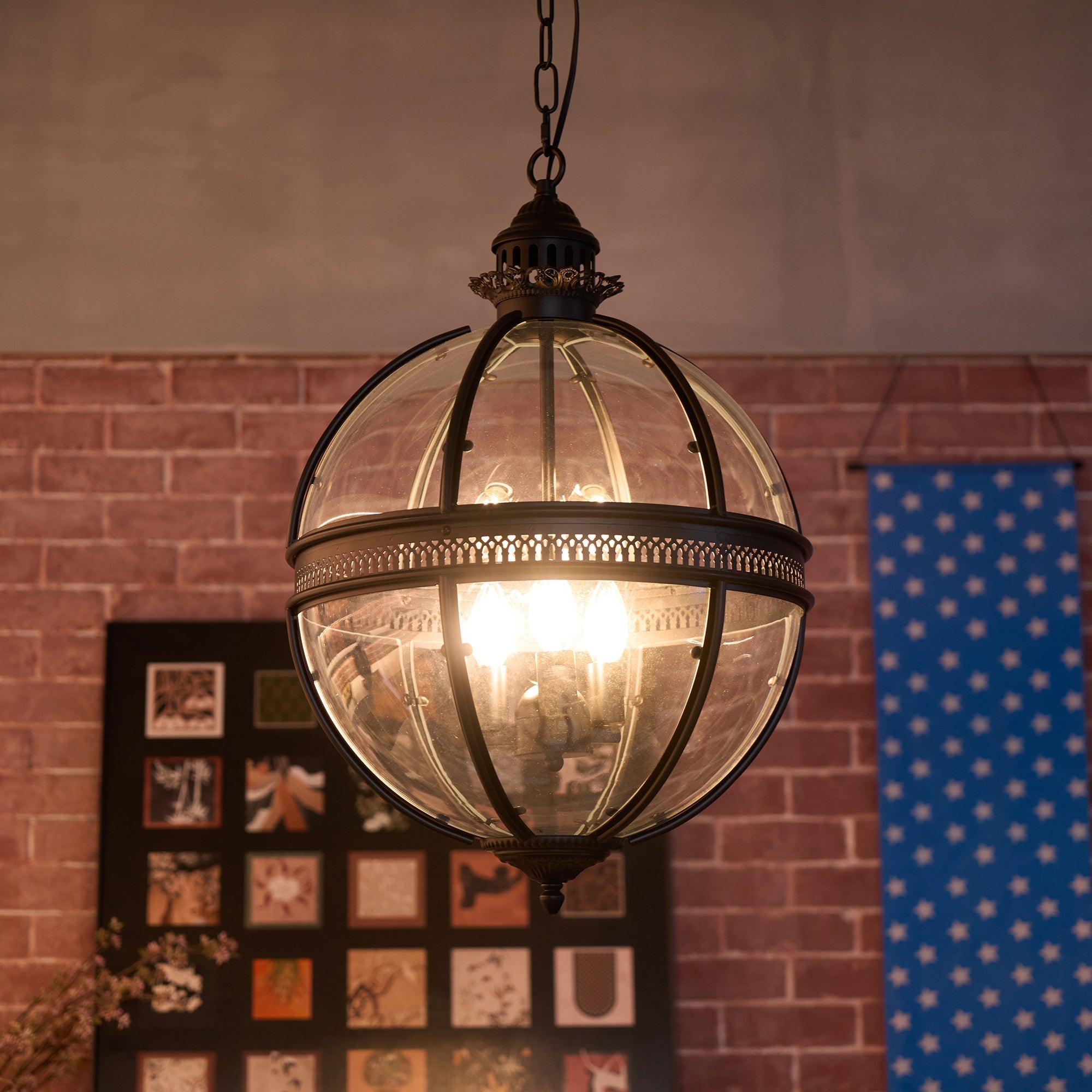 Edward Retro Pendant Light Glass - Neutralighting