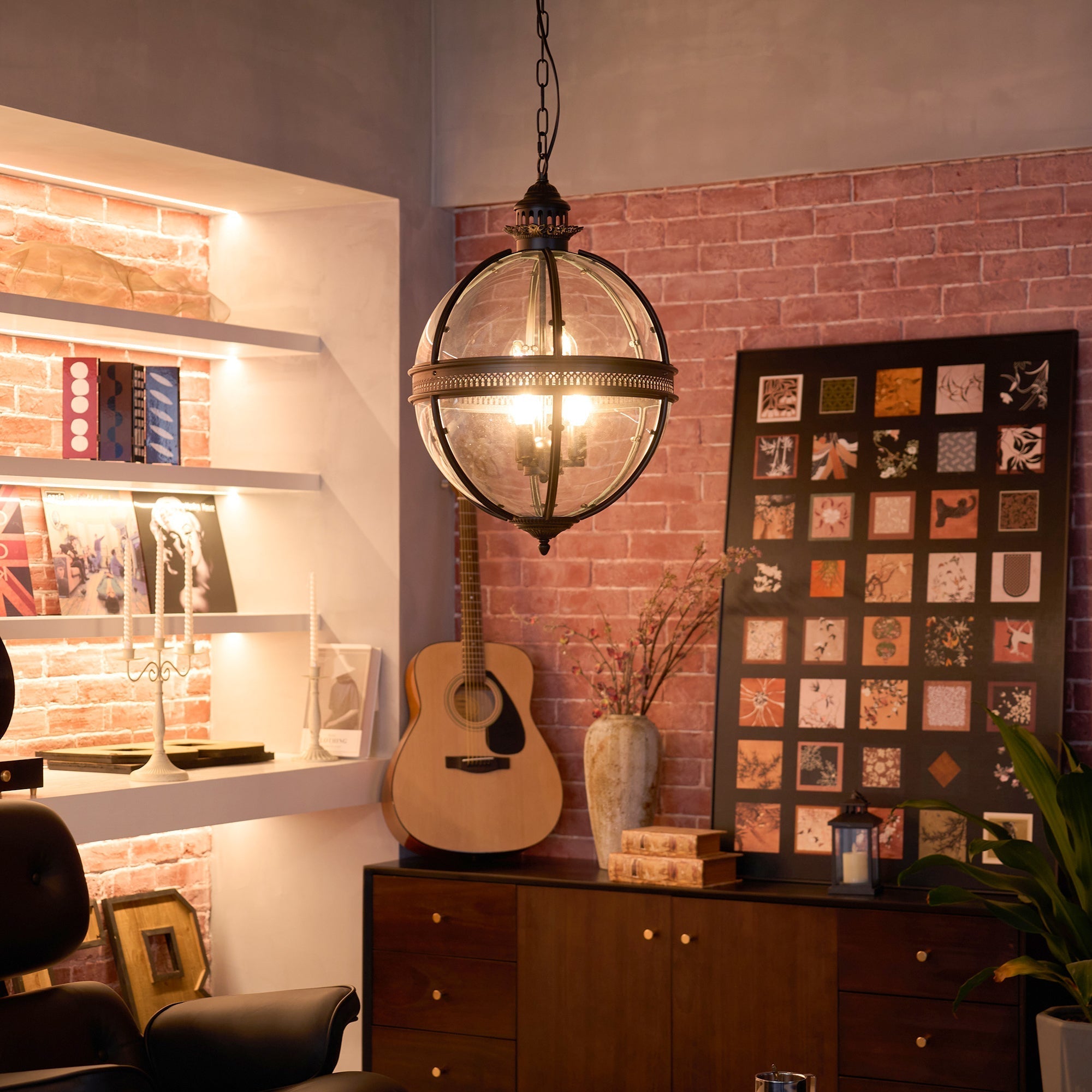 Edward Retro Pendant Light Glass - Neutralighting