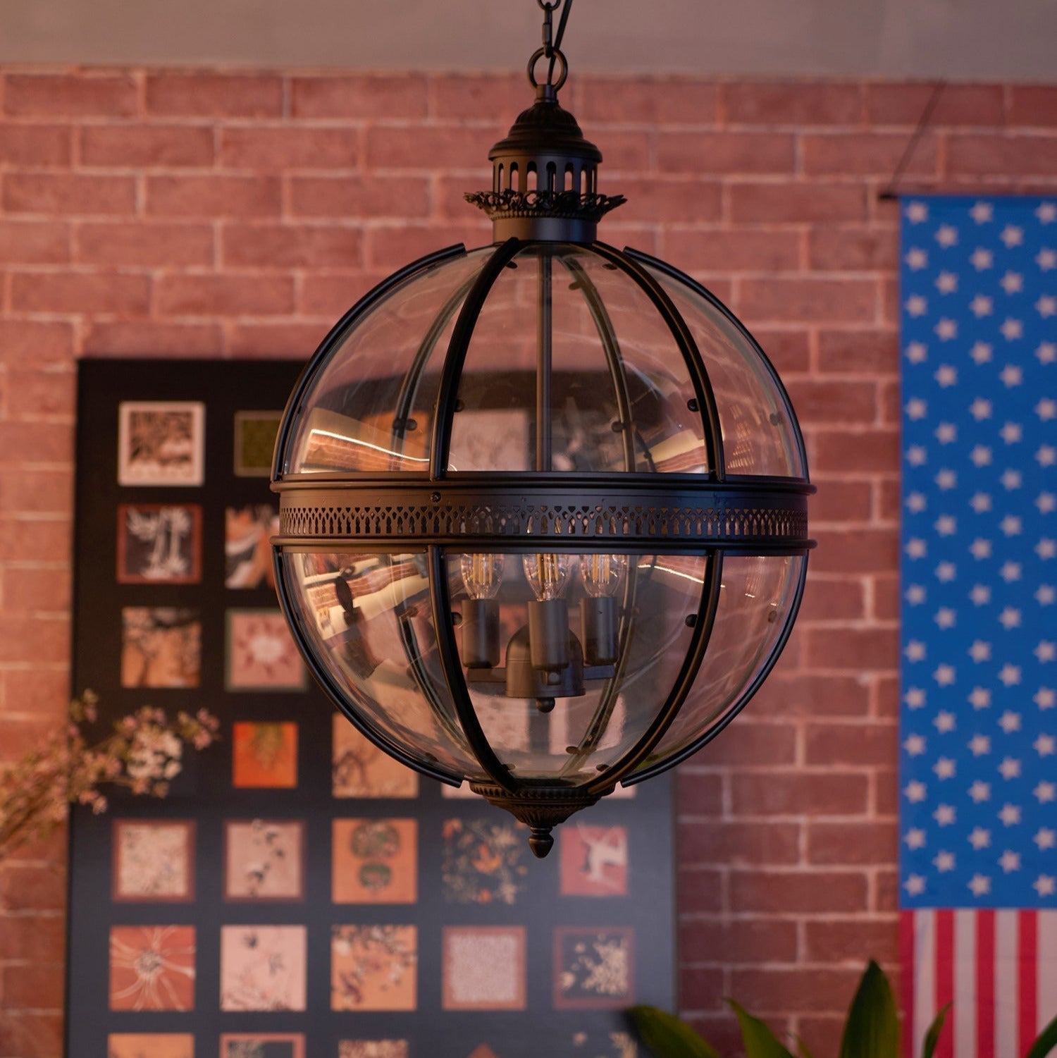 Edward Retro Pendant Light Glass - Neutralighting