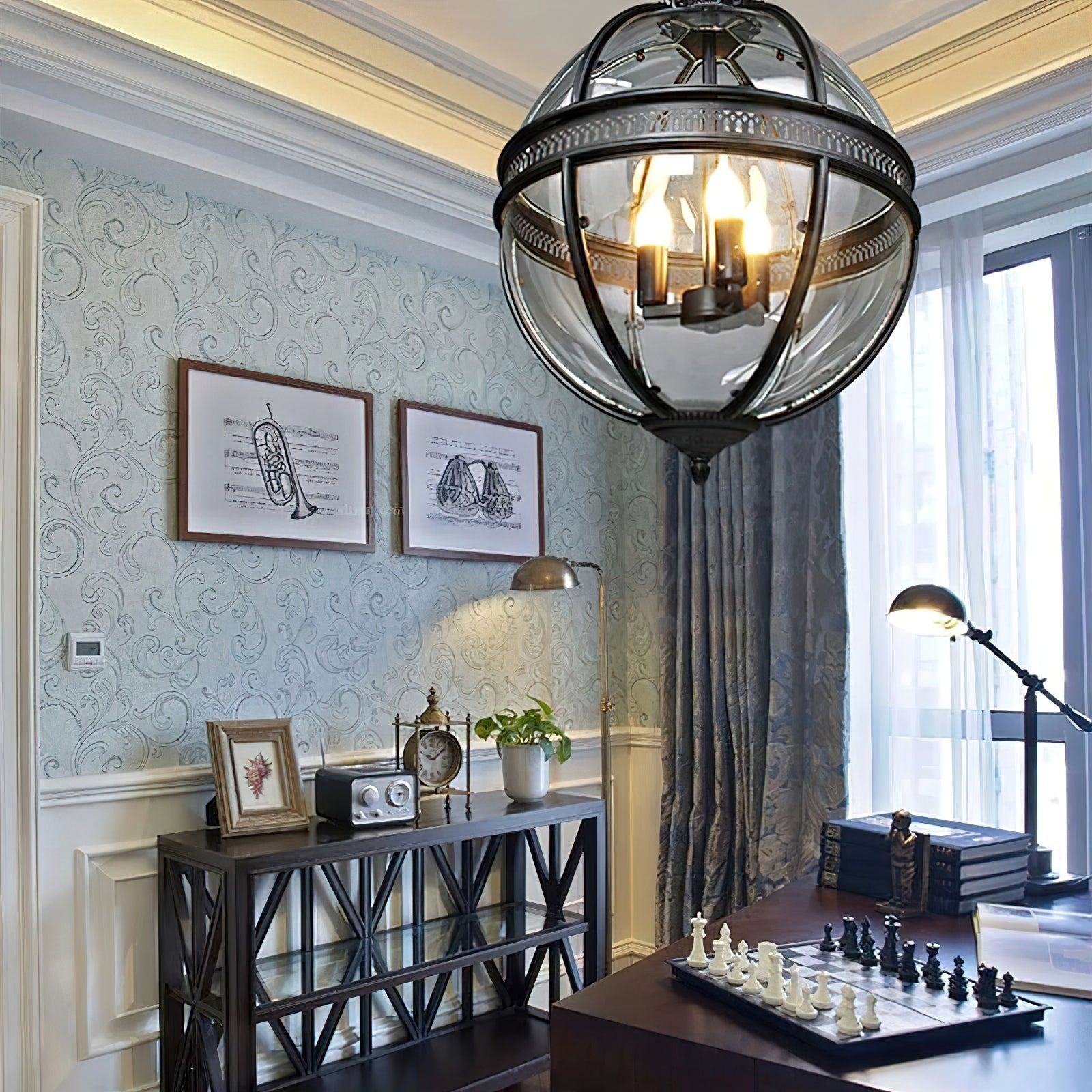 Edward Retro Pendant Light Glass - Neutralighting