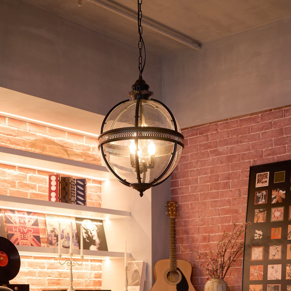 Edward Retro Pendant Light Glass - Neutralighting
