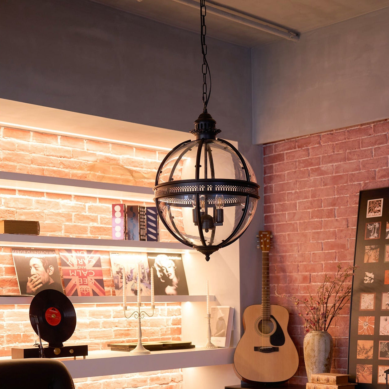 Edward Retro Pendant Light Glass - Neutralighting