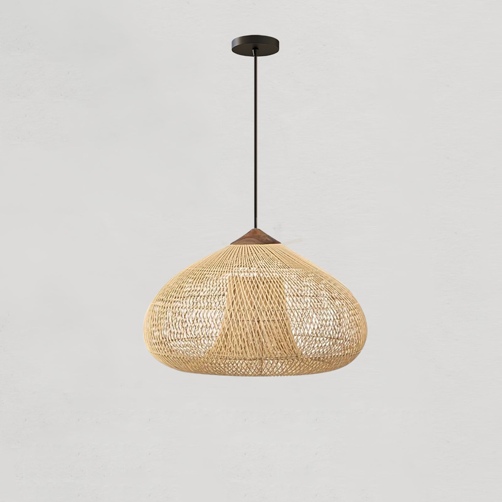 Evelyn Braided Rattan Livingroom Pendant Lamp - Neutralighting