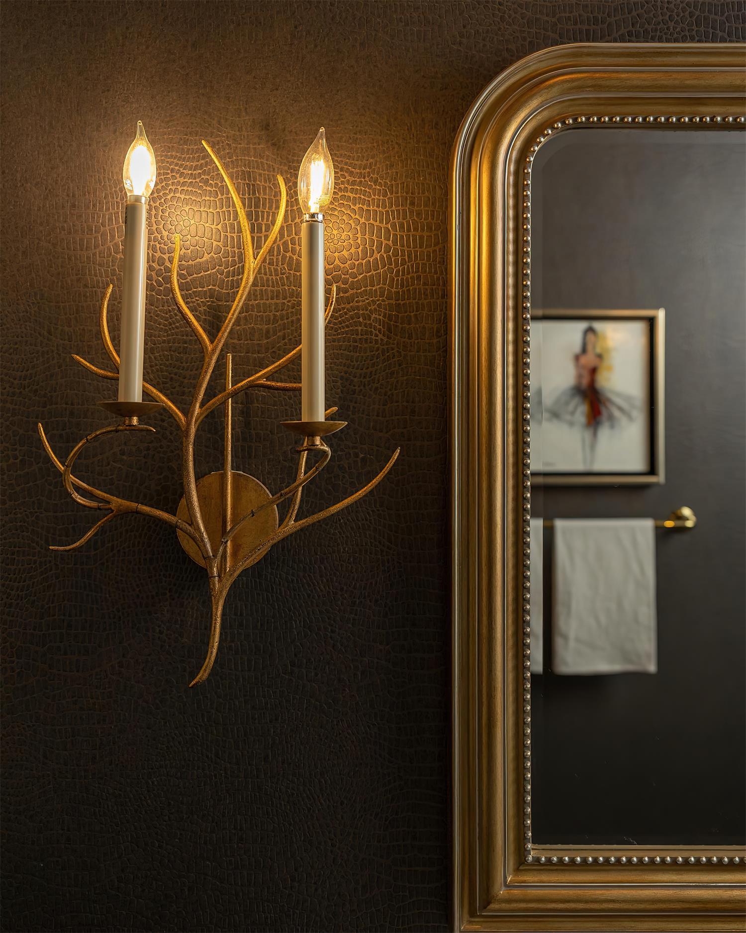 Duvor Double Candle Wall Sconce - Neutralighting