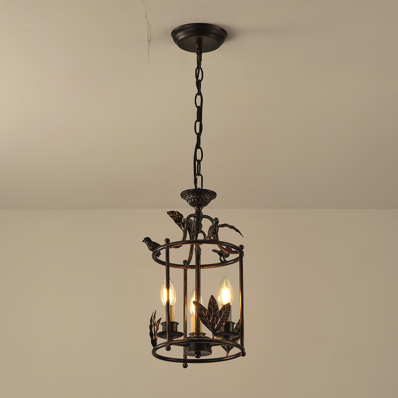Sova Lantern Pendant Lamp Baroque Style - Neutralighting