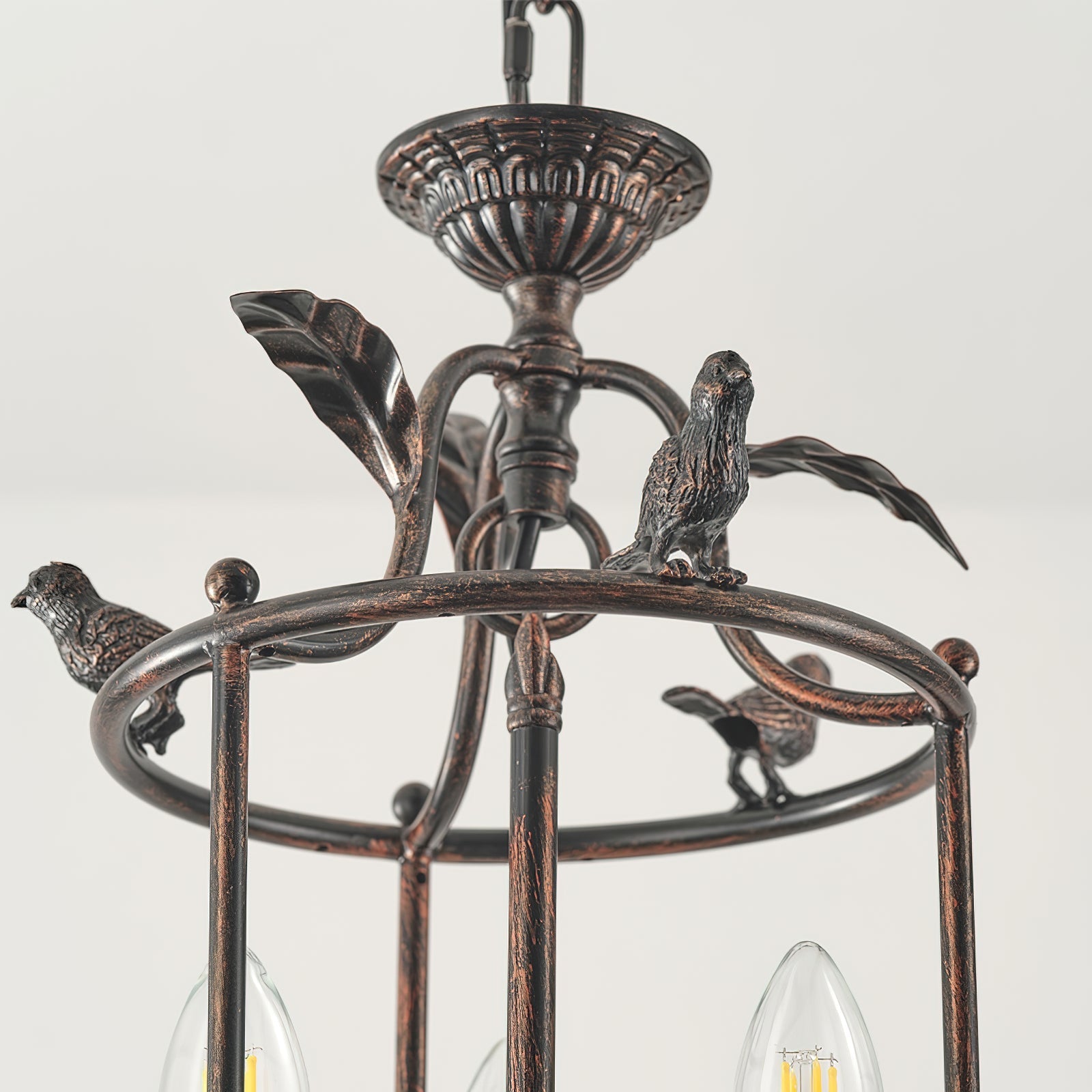 Sova Lantern Pendant Lamp Baroque Style - Neutralighting
