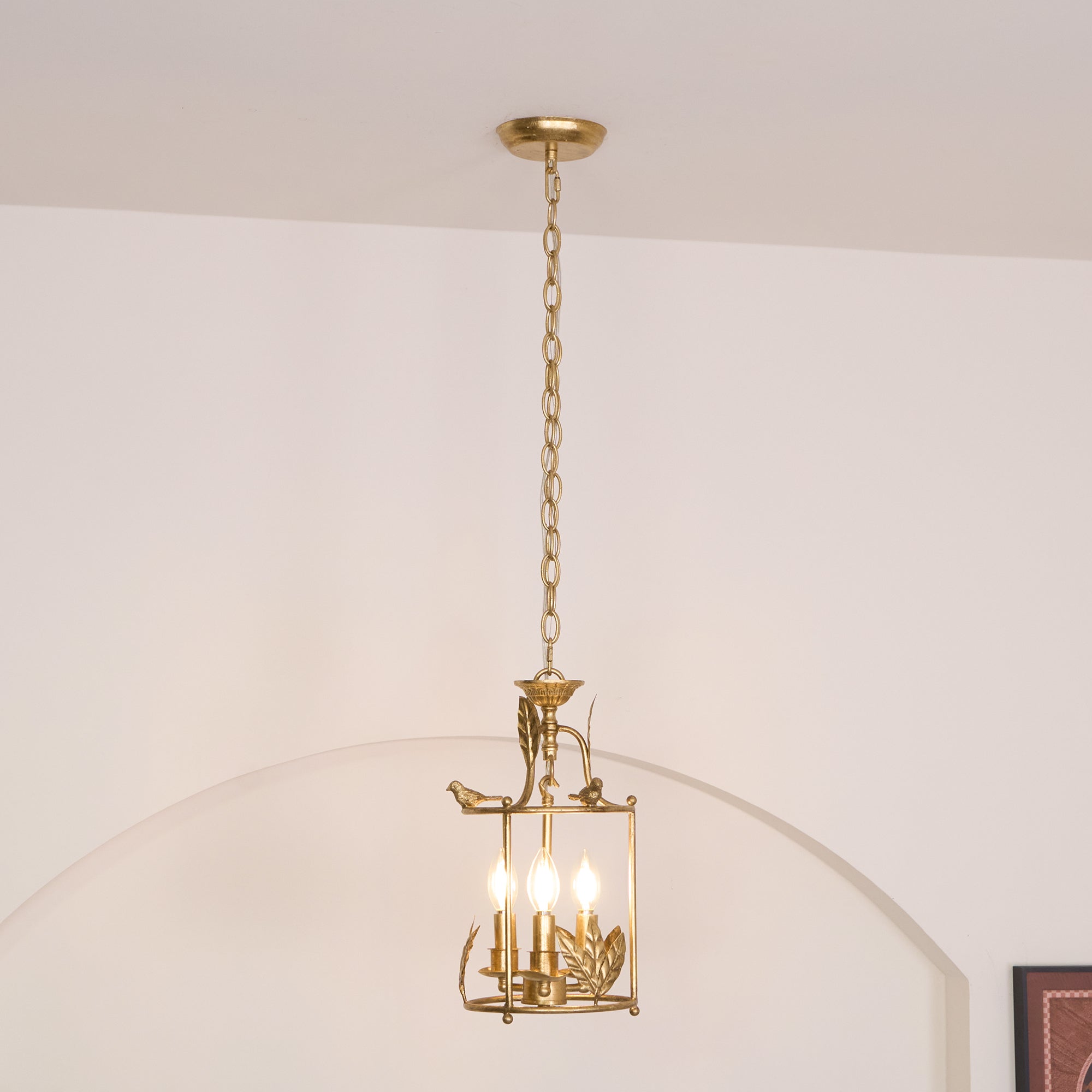 Sova Lantern Pendant Lamp Baroque Style - Neutralighting
