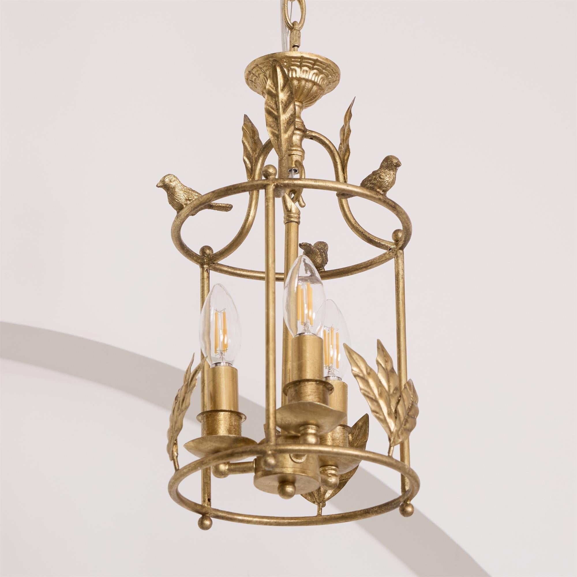 Sova Lantern Pendant Lamp Baroque Style - Neutralighting