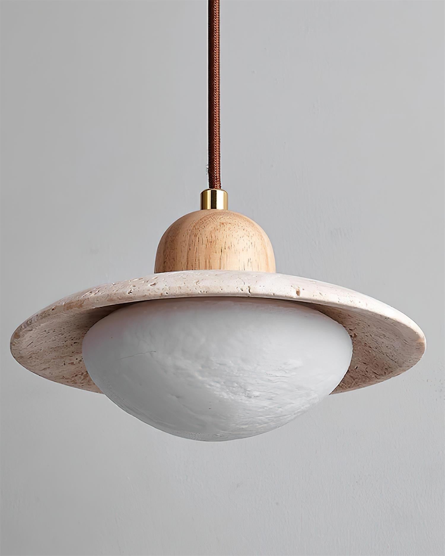 Duvio Travertine Pendant Light - Neutralighting