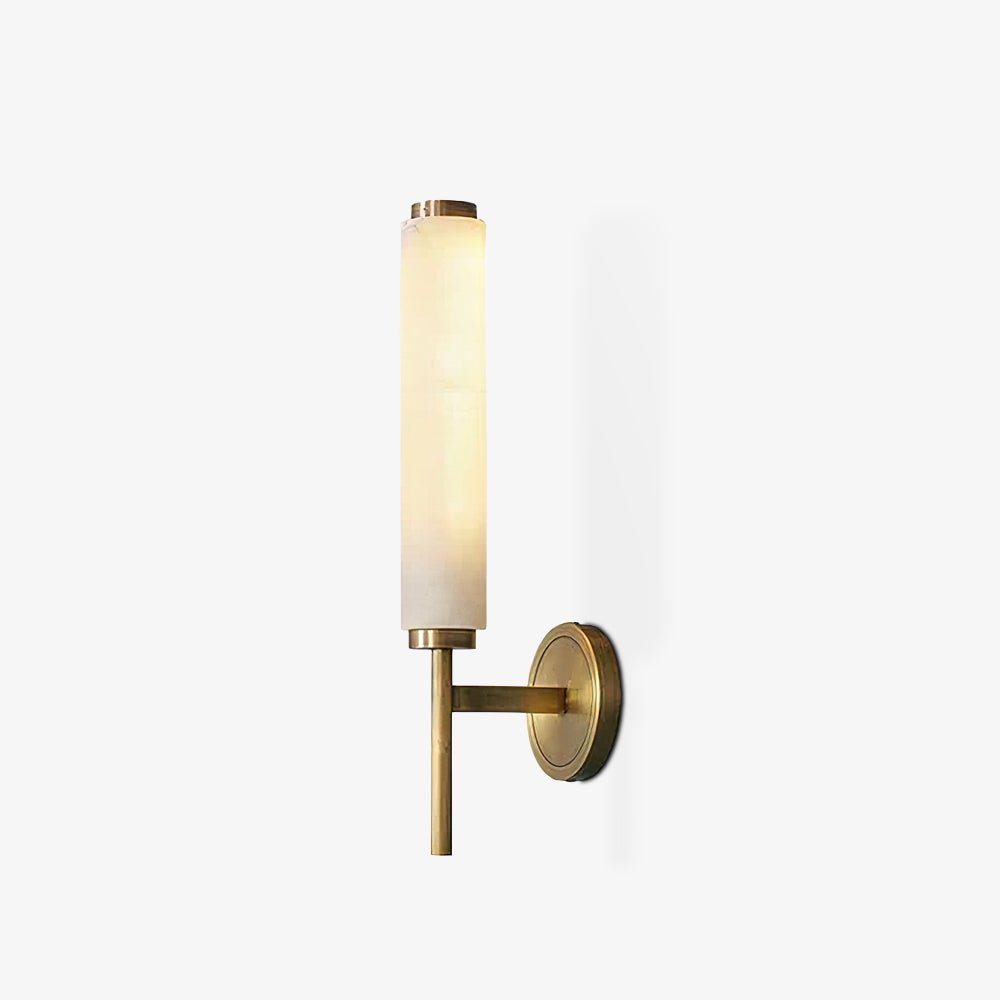 Kristy Art Deco Alabaster Wall Lamp - Neutralighting