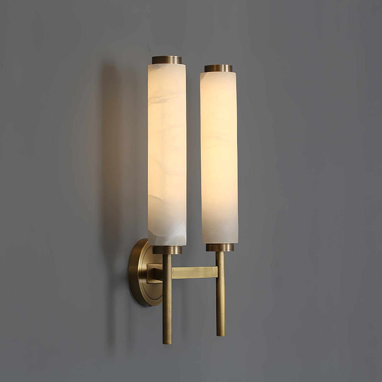 Kristy Art Deco Alabaster Wall Lamp - Neutralighting