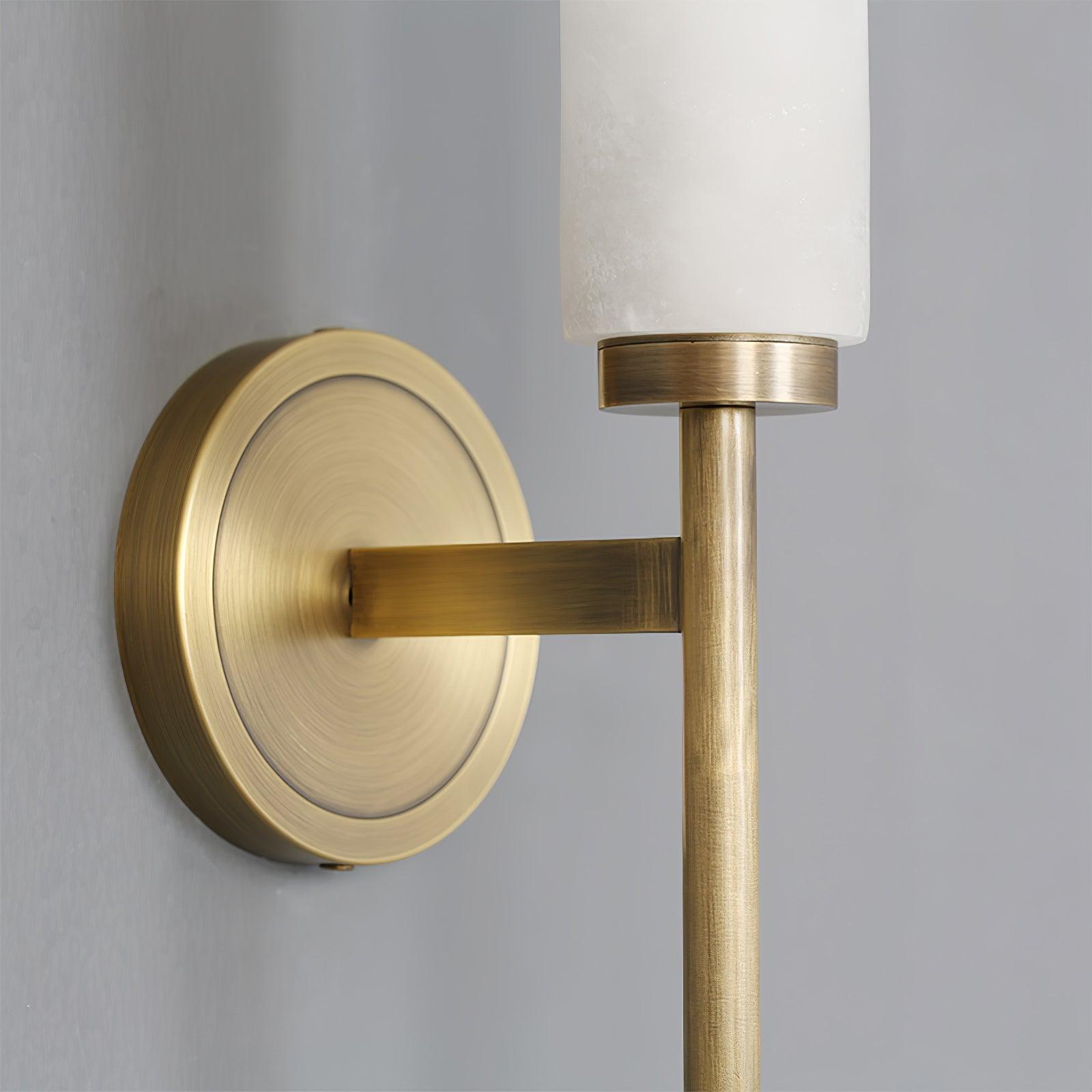 Kristy Art Deco Alabaster Wall Lamp - Neutralighting