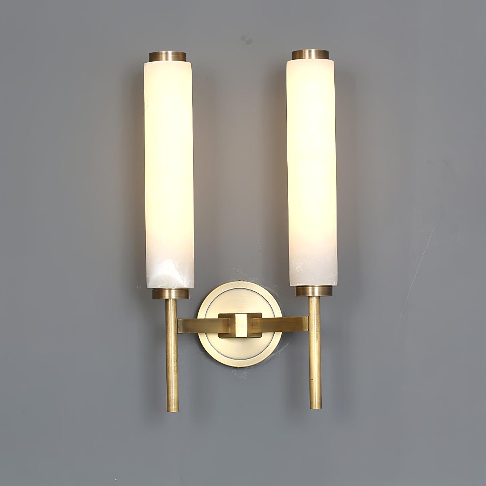 Kristy Art Deco Alabaster Wall Lamp - Neutralighting
