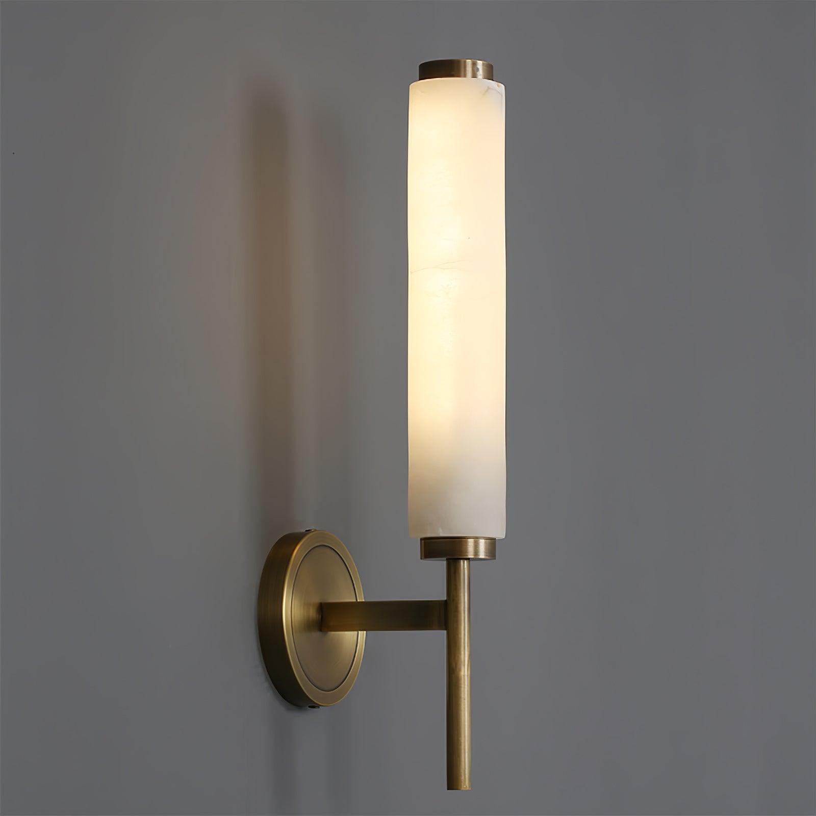 Kristy Art Deco Alabaster Wall Lamp - Neutralighting