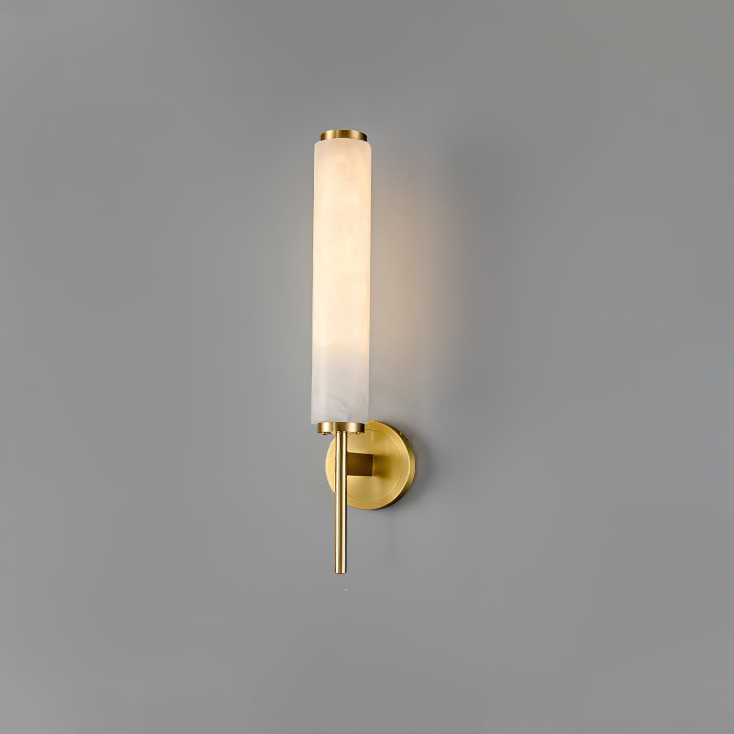 Kristy Art Deco Alabaster Wall Lamp - Neutralighting