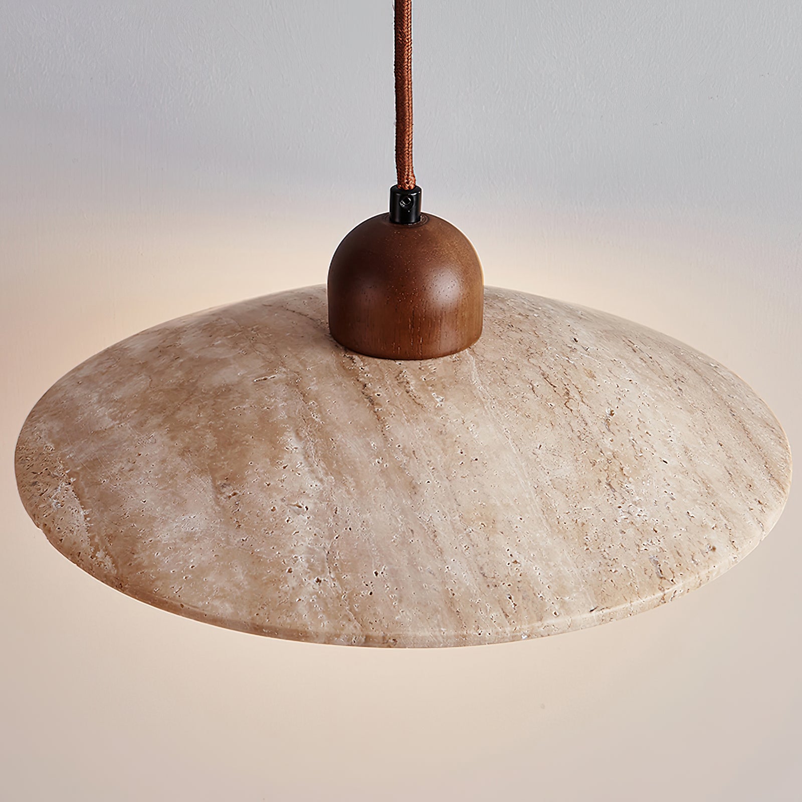Ritta Pendant Lamp Travertine Minimalist - Neutralighting