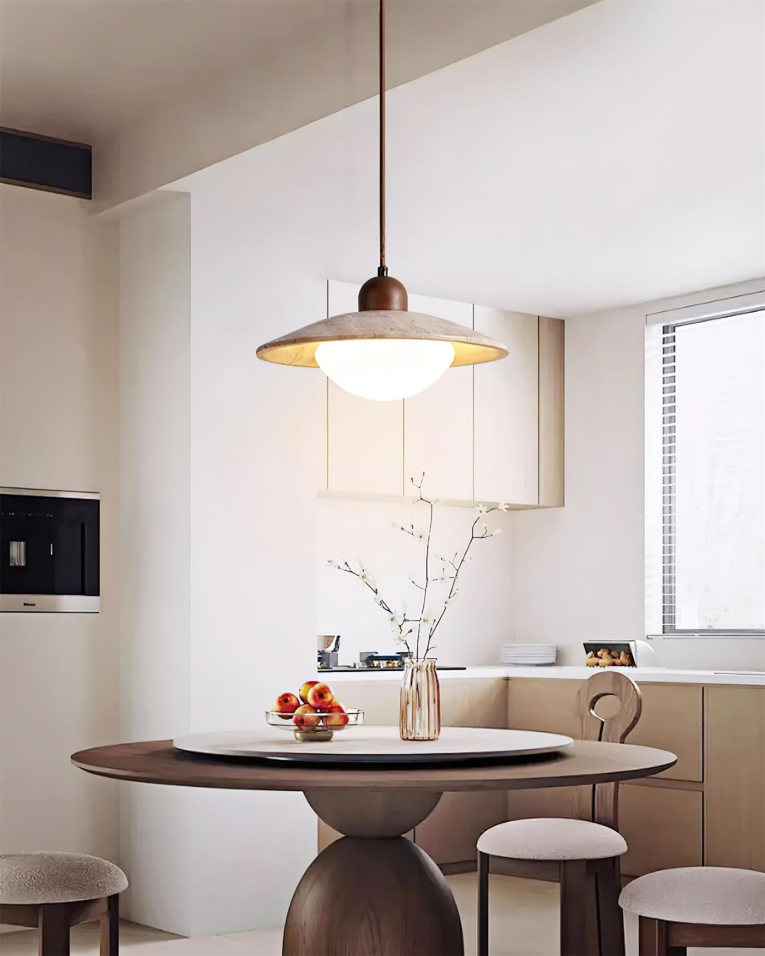 Ritta Pendant Lamp Travertine Minimalist - Neutralighting
