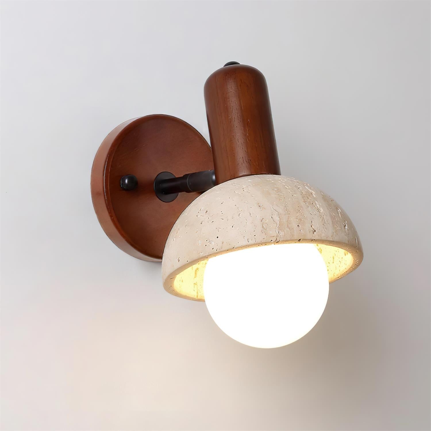 Oswin Travertine Wall Lamp - Neutralighting