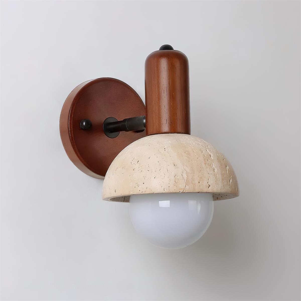 Oswin Travertine Wall Lamp - Neutralighting