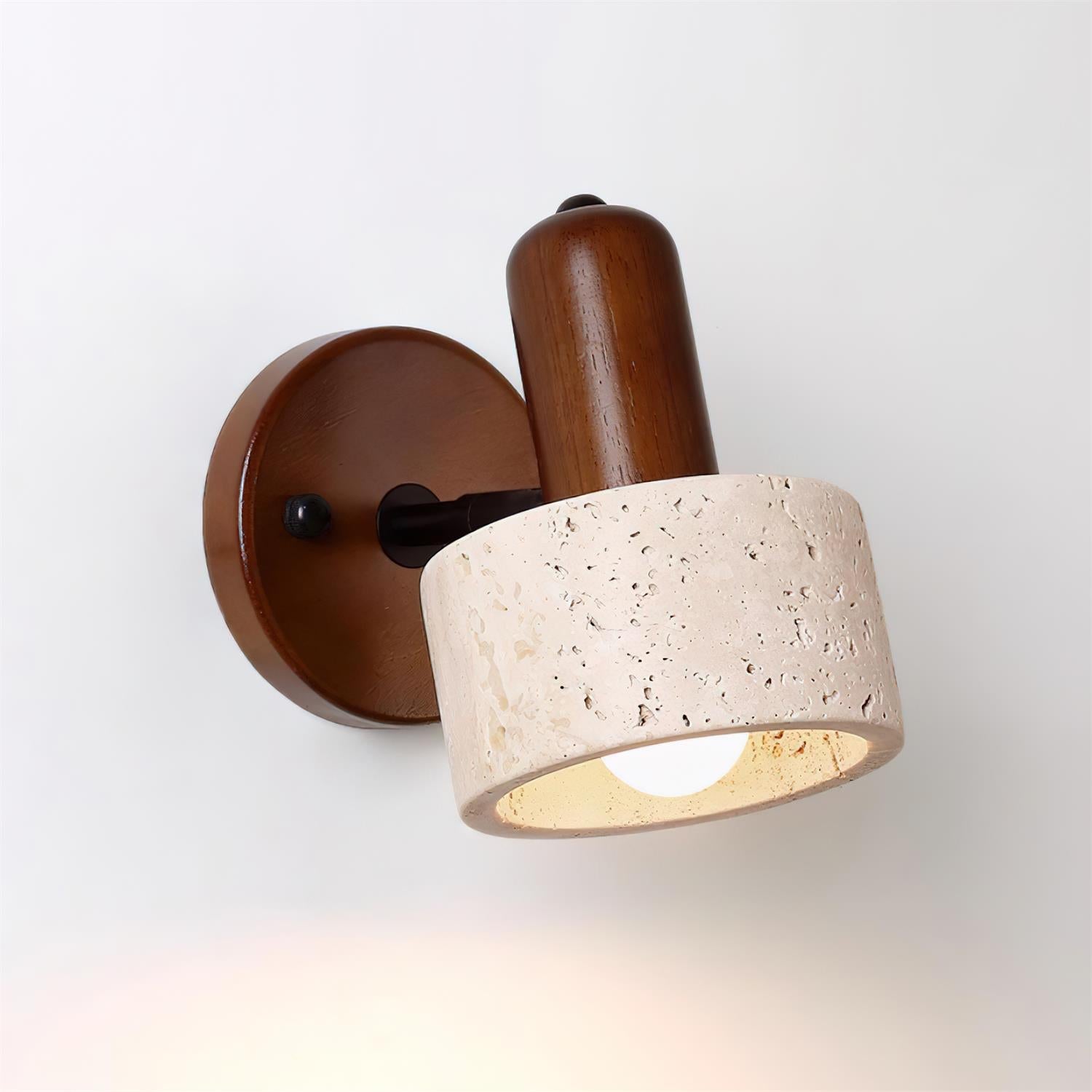 Oswin Travertine Wall Lamp - Neutralighting