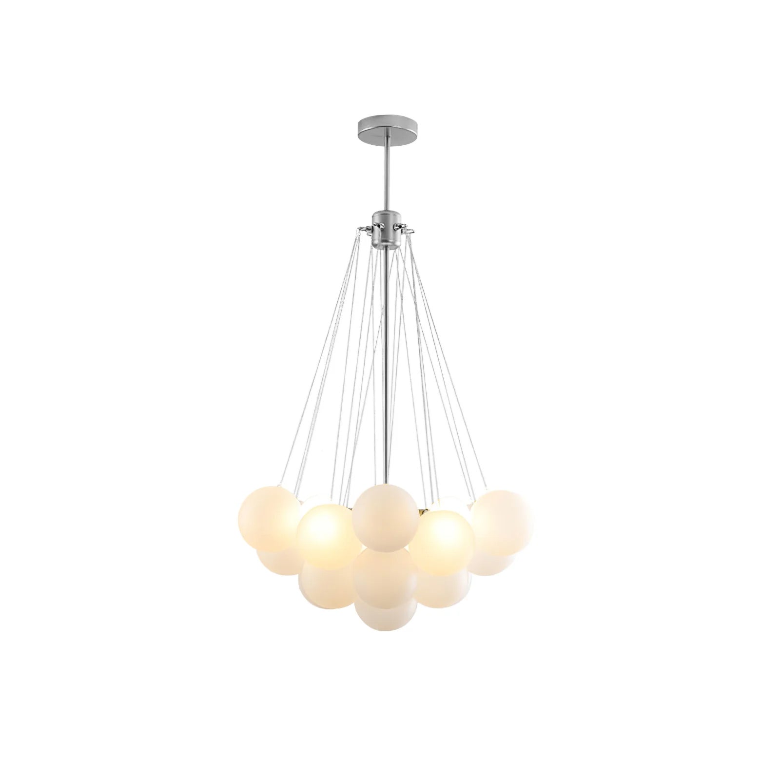 Fayne Glass Globe Pendant Light Bubble - Neutralighting