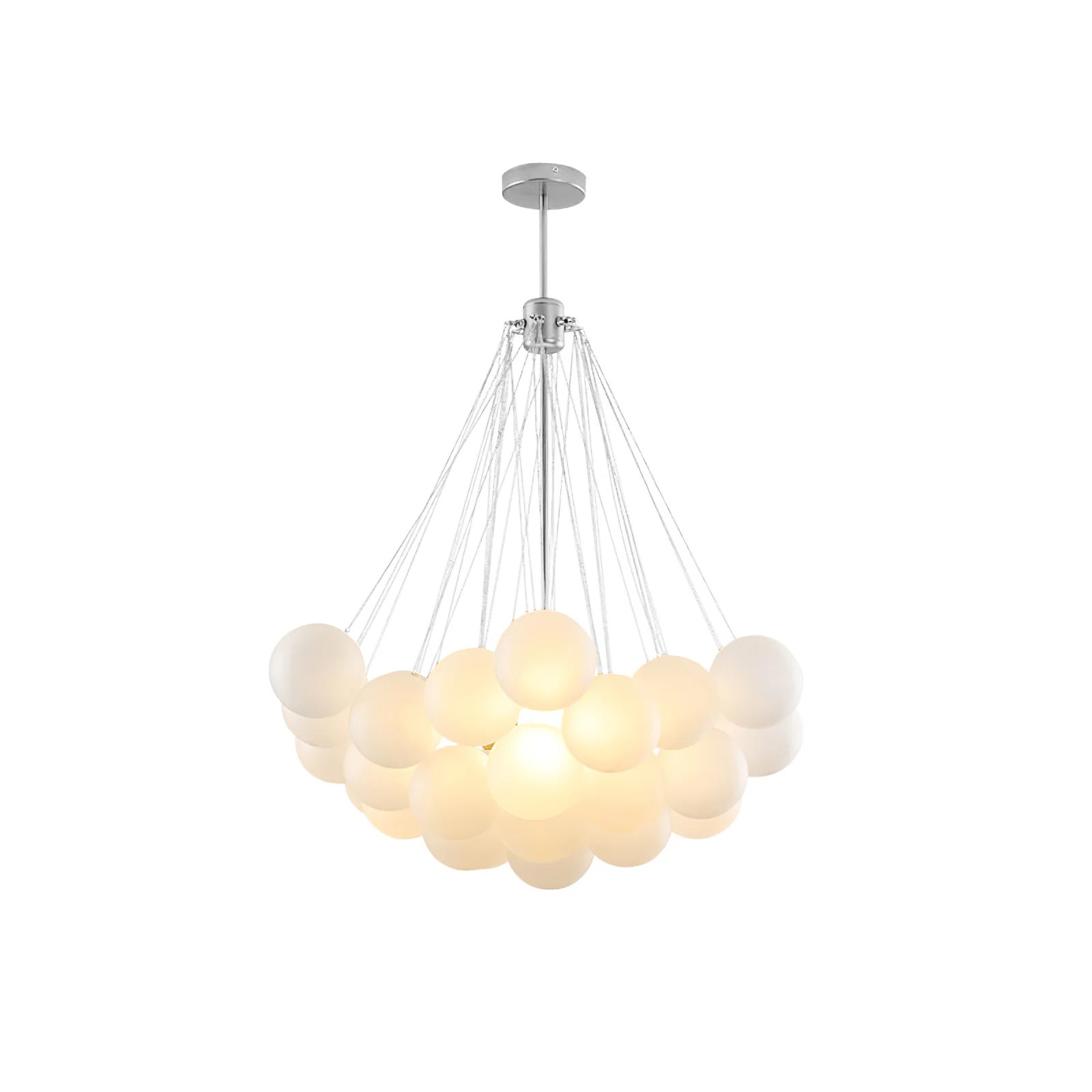 Fayne Glass Globe Pendant Light Bubble - Neutralighting