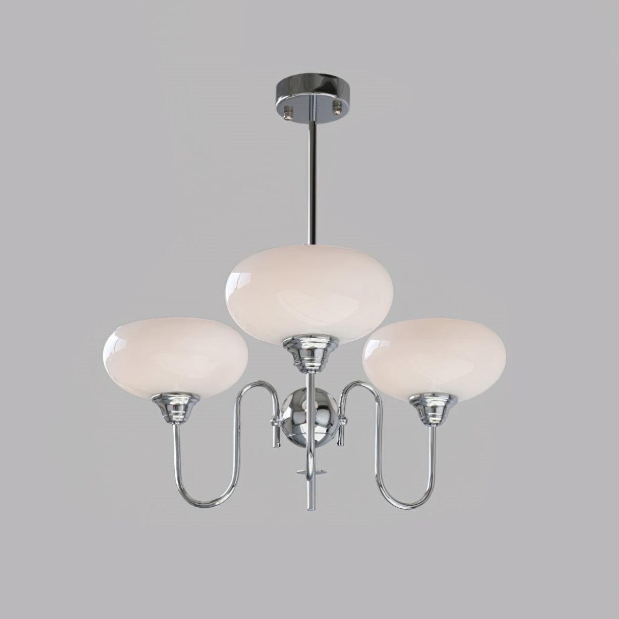 Arisha Vintage LED Metal Glass Chandelier Living Room - Neutralighting