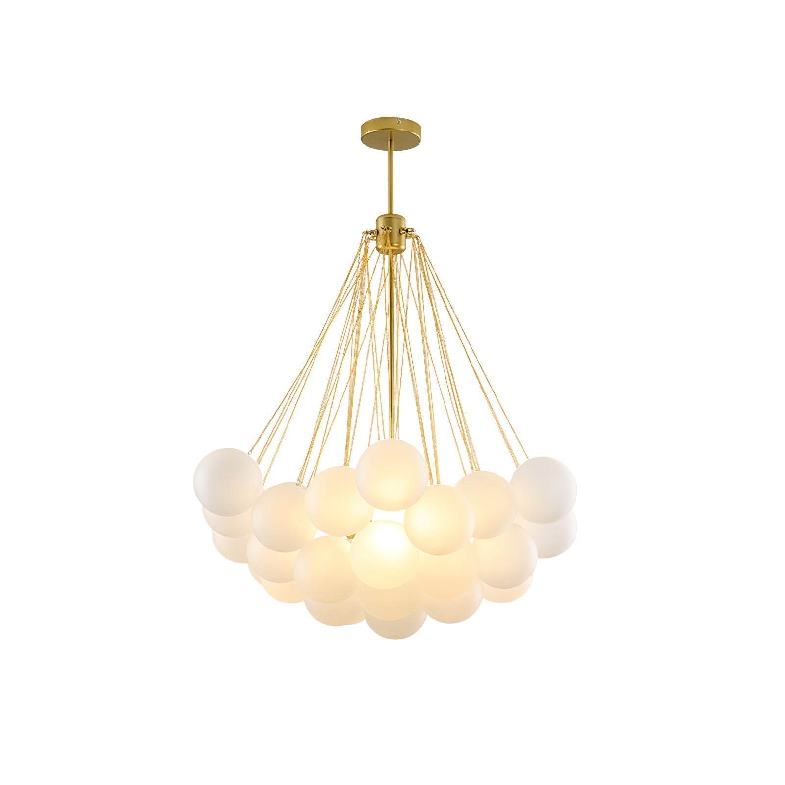 Fayne Glass Globe Pendant Light Bubble - Neutralighting