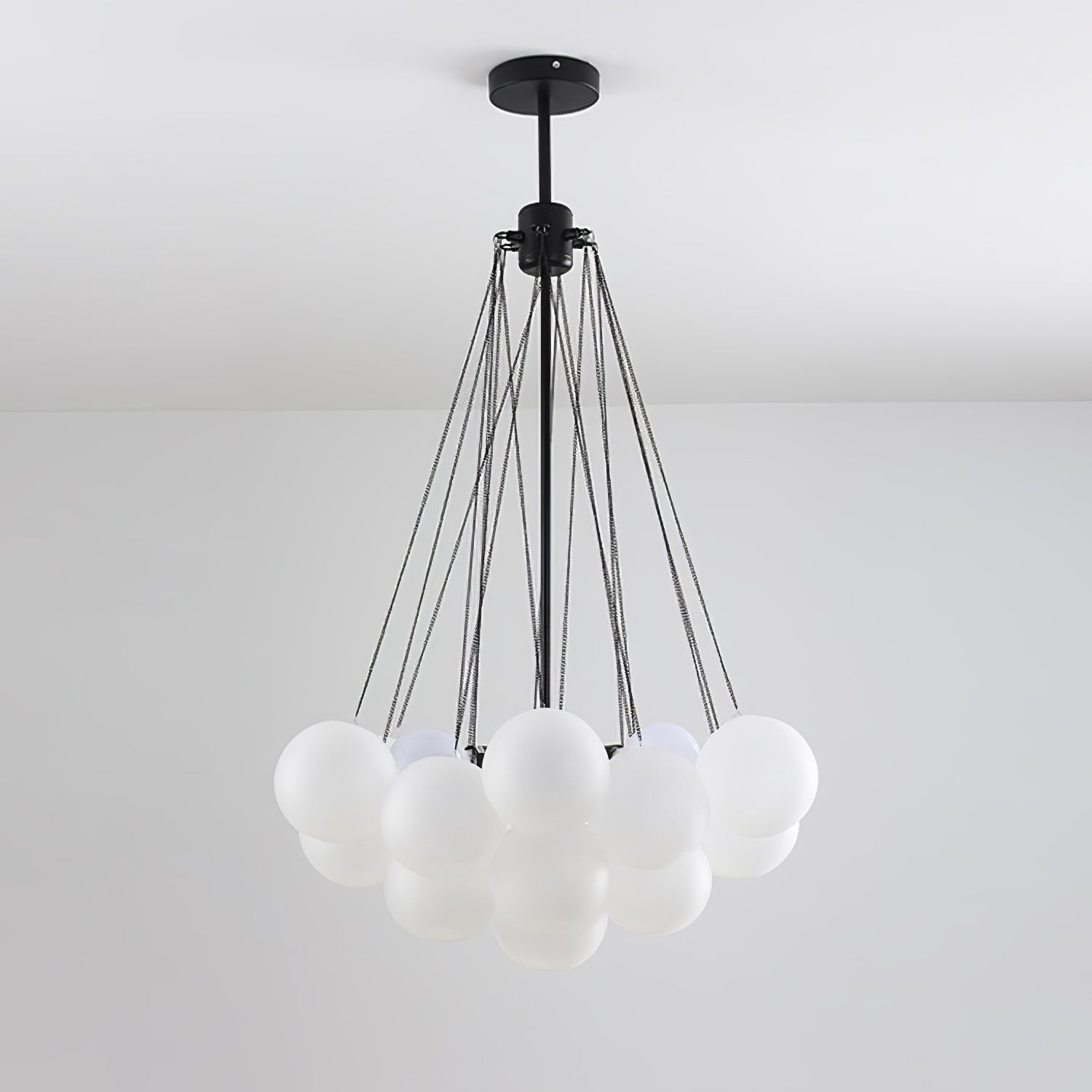 Fayne Glass Globe Pendant Light Bubble - Neutralighting