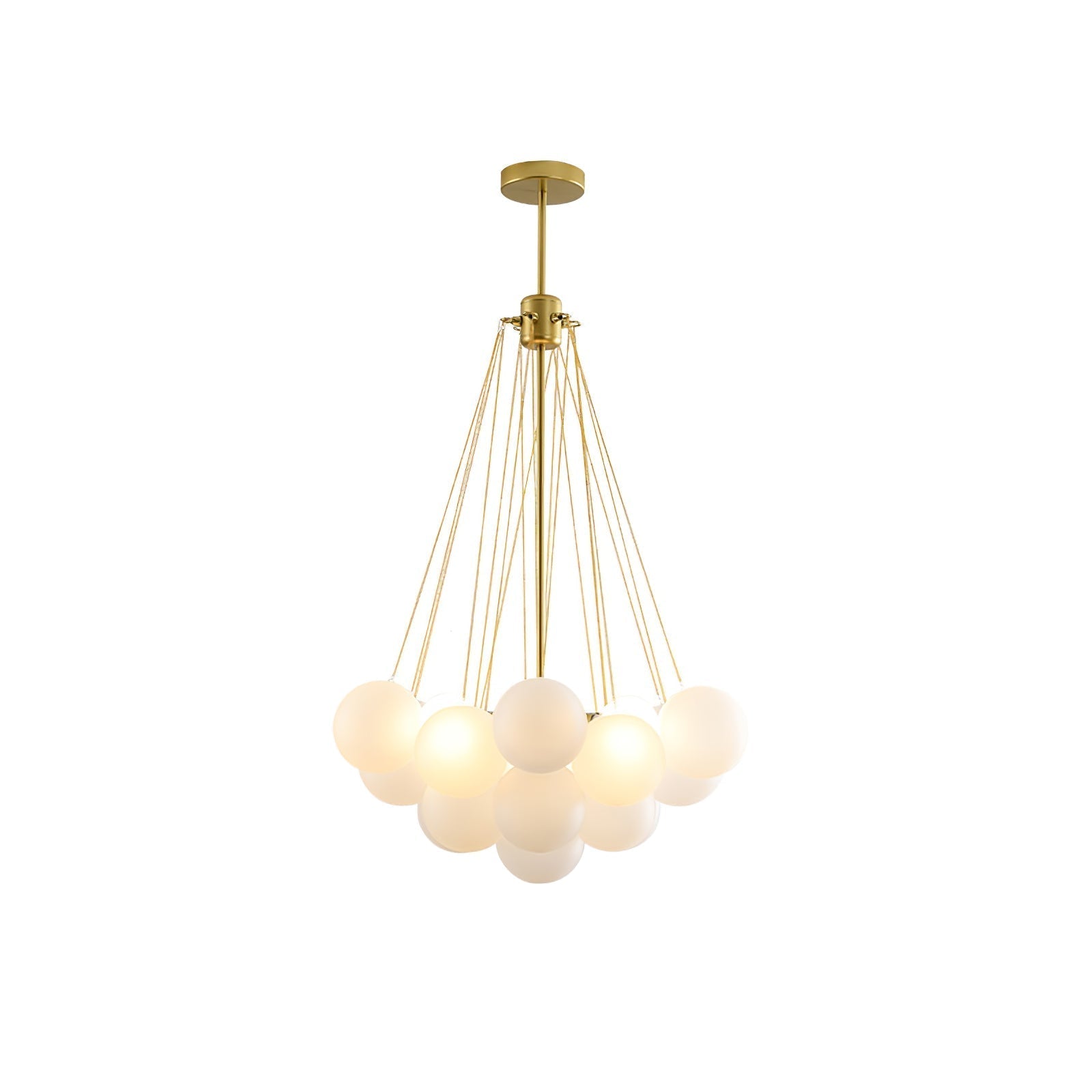 Fayne Glass Globe Pendant Light Bubble - Neutralighting