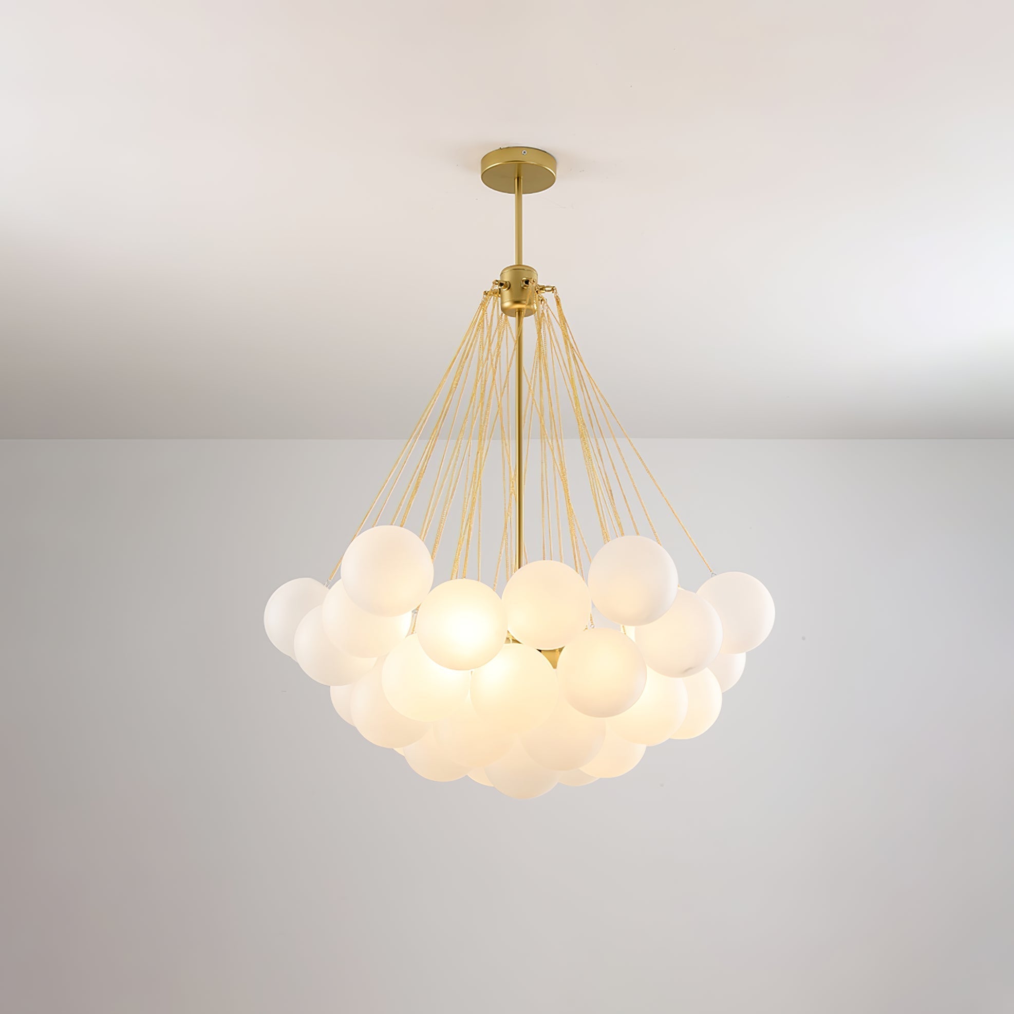 Fayne Glass Globe Pendant Light Bubble - Neutralighting