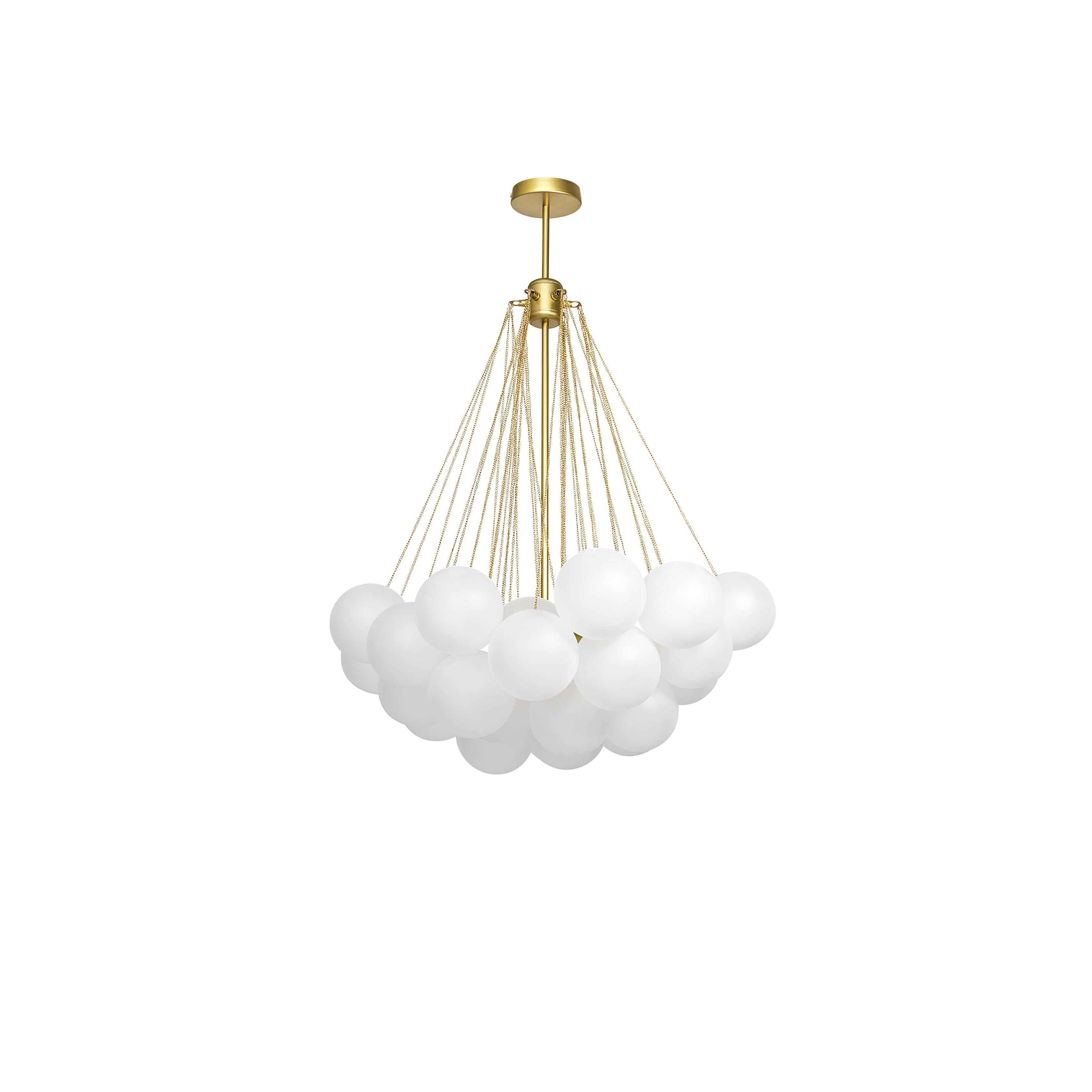 Fayne Glass Globe Pendant Light Bubble - Neutralighting