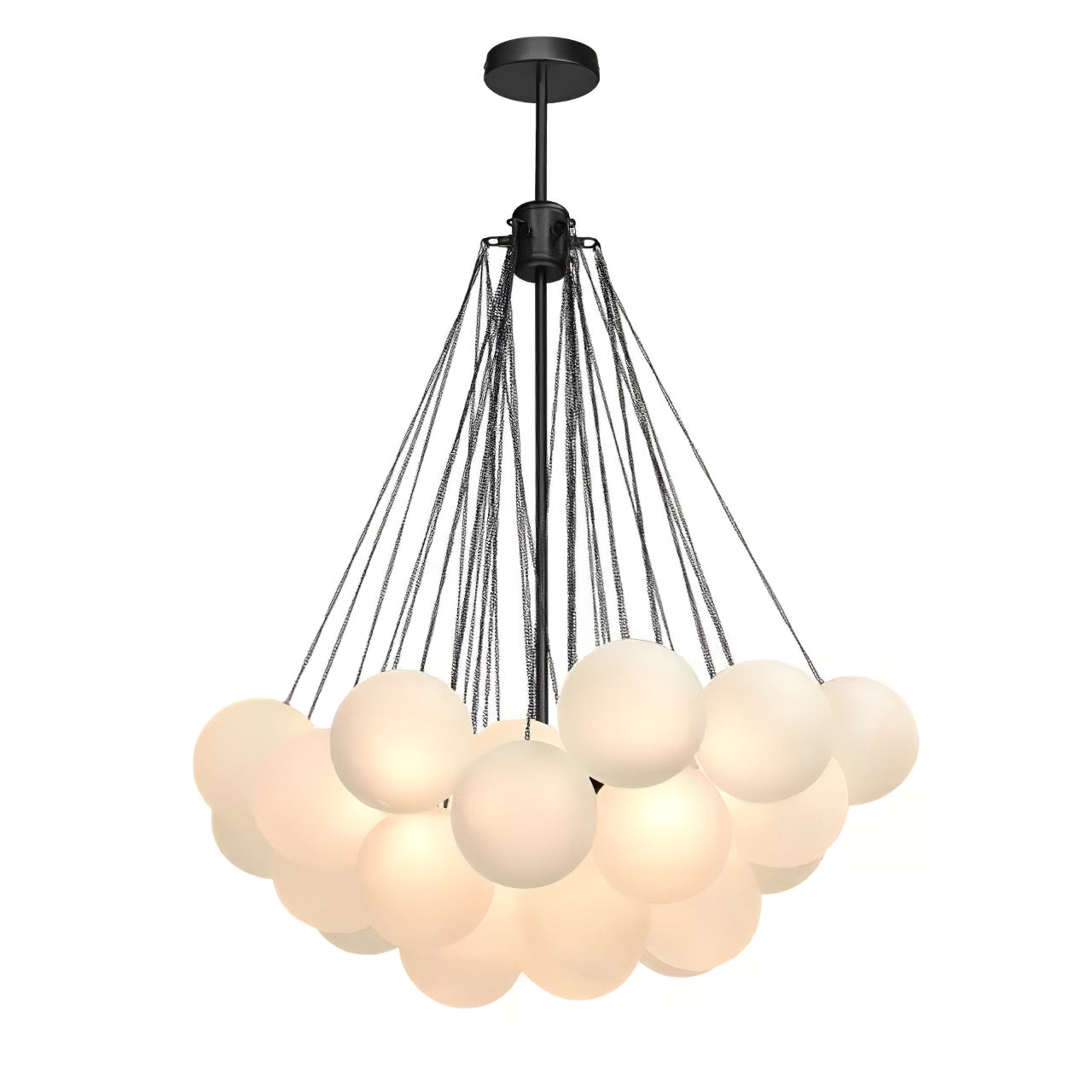 Fayne Glass Globe Pendant Light Bubble - Neutralighting