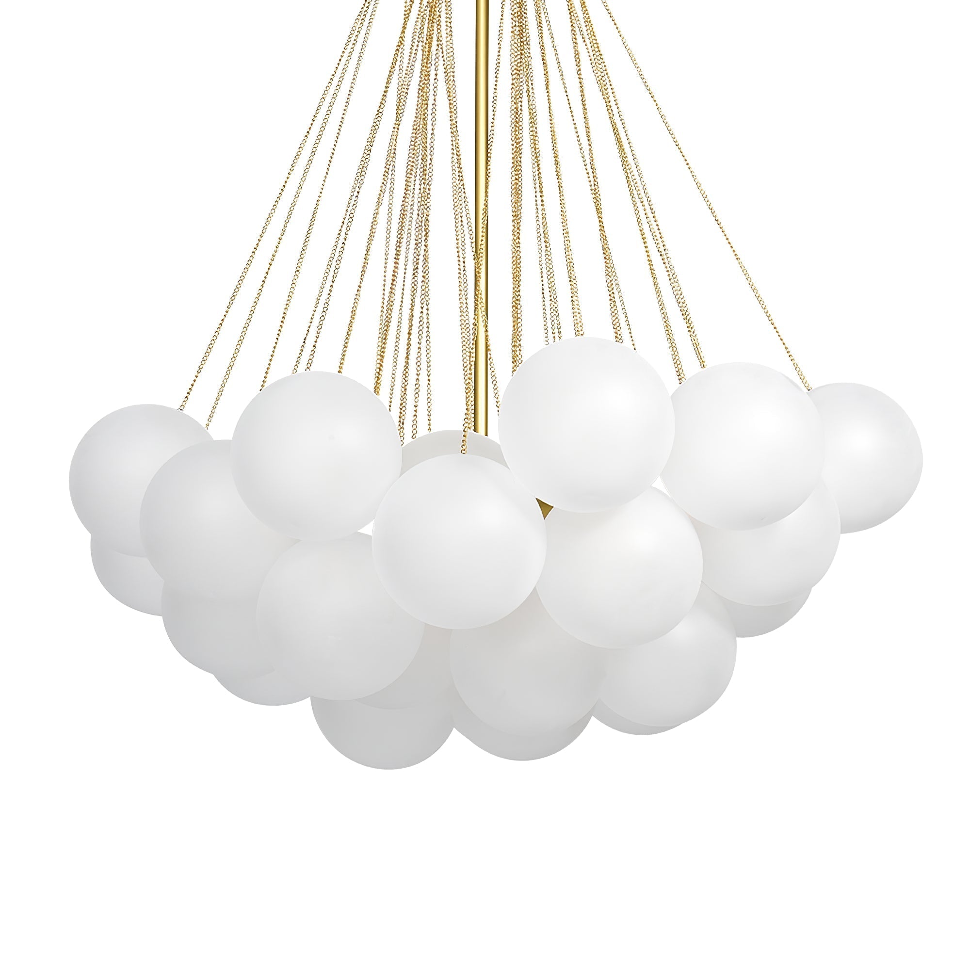 Fayne Glass Globe Pendant Light Bubble - Neutralighting