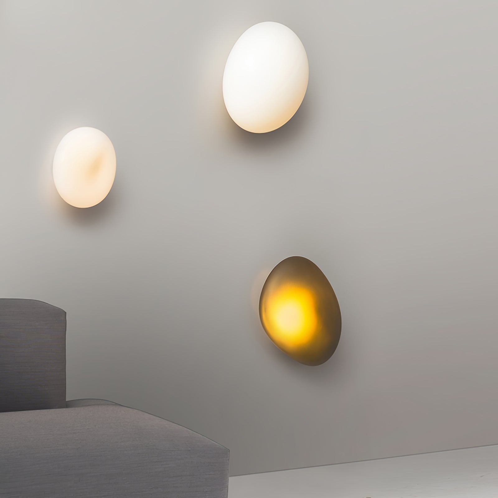 Ruvin Bubble Glass Wall Lamp - Neutralighting