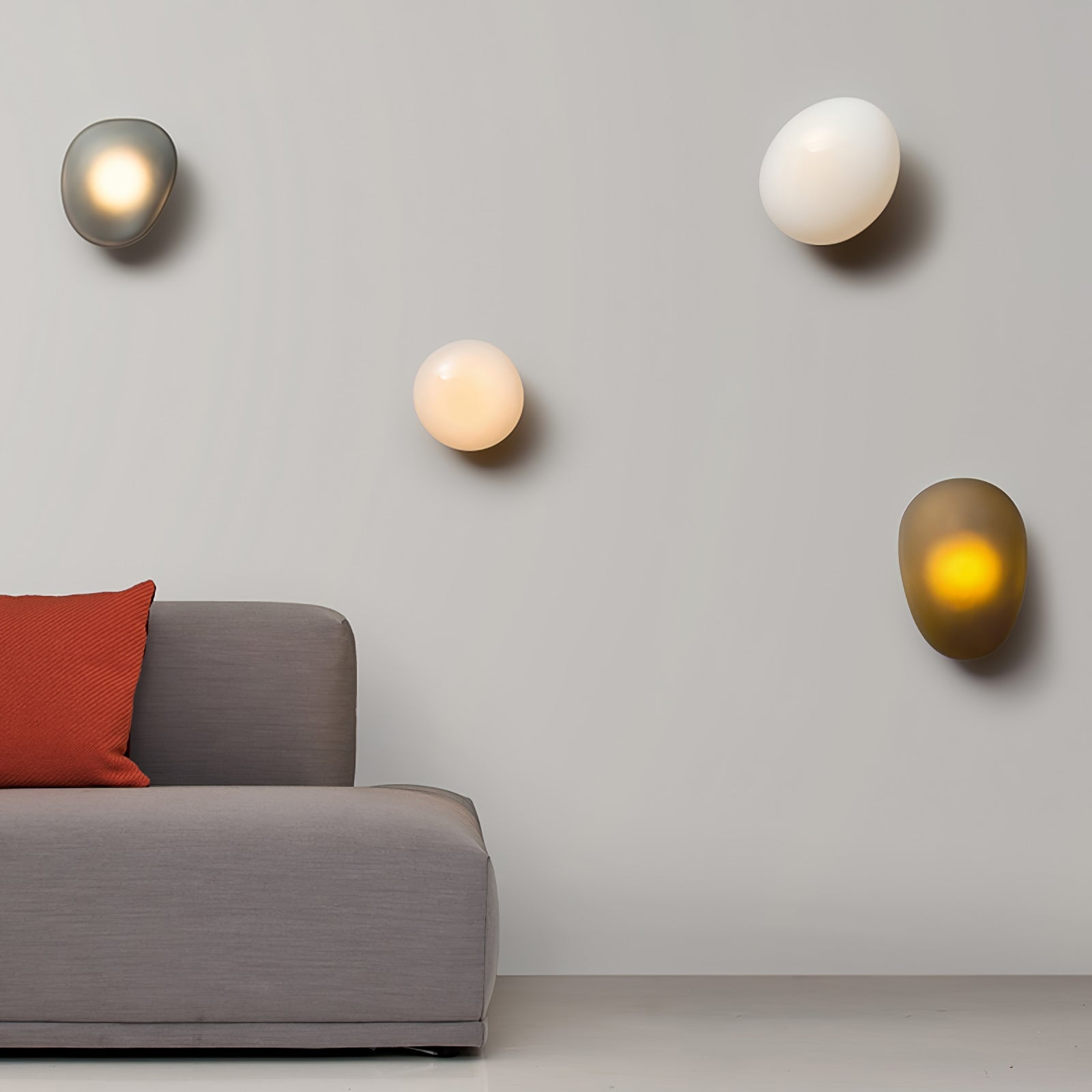 Ruvin Bubble Glass Wall Lamp - Neutralighting