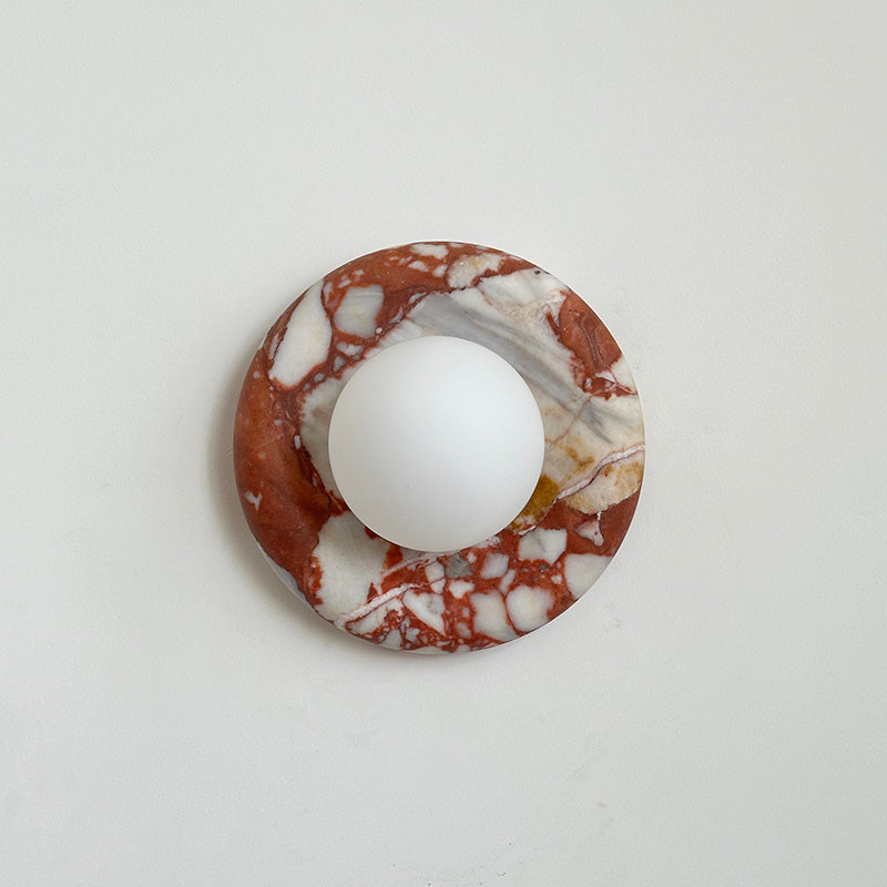 Avi Marble Indoor Wall Sconce - Neutralighting