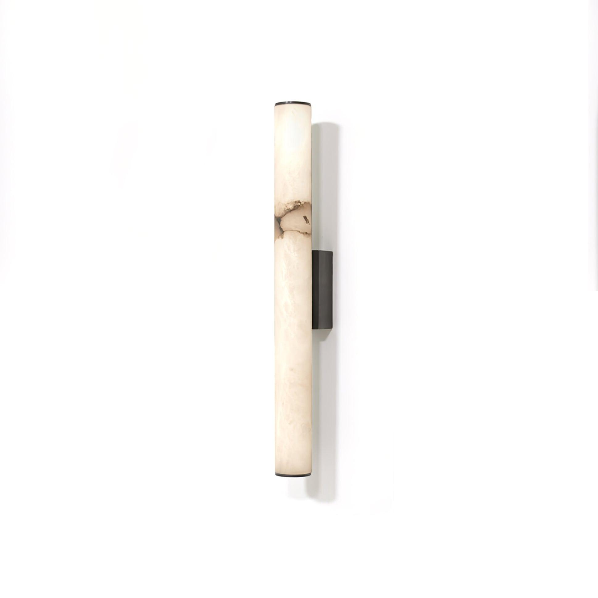 Klyr Alabaster Vertical Cylindrical Wall Lamp - Neutralighting