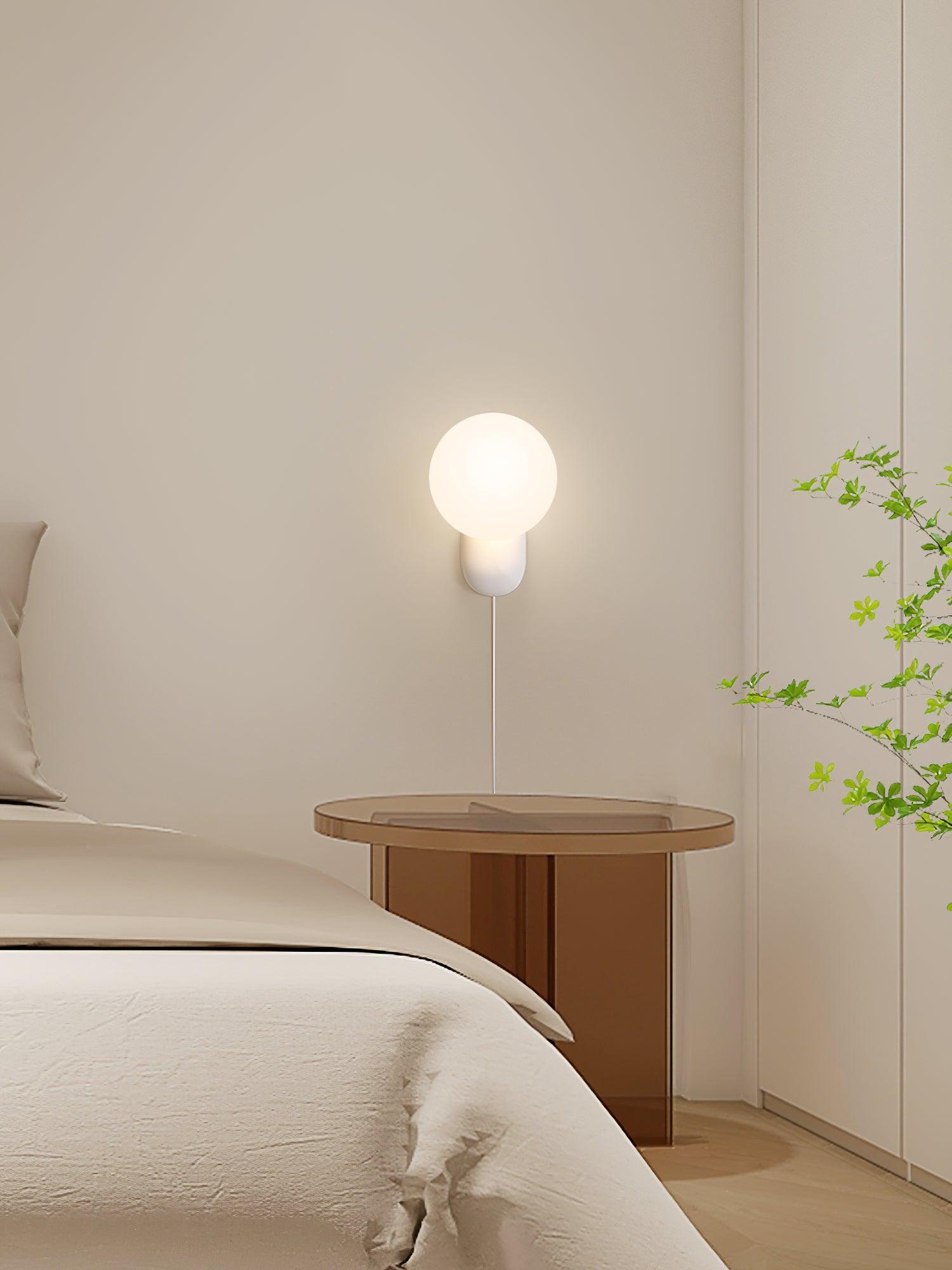 Lunara Minimalist Globe Wall Sconce - Neutralighting