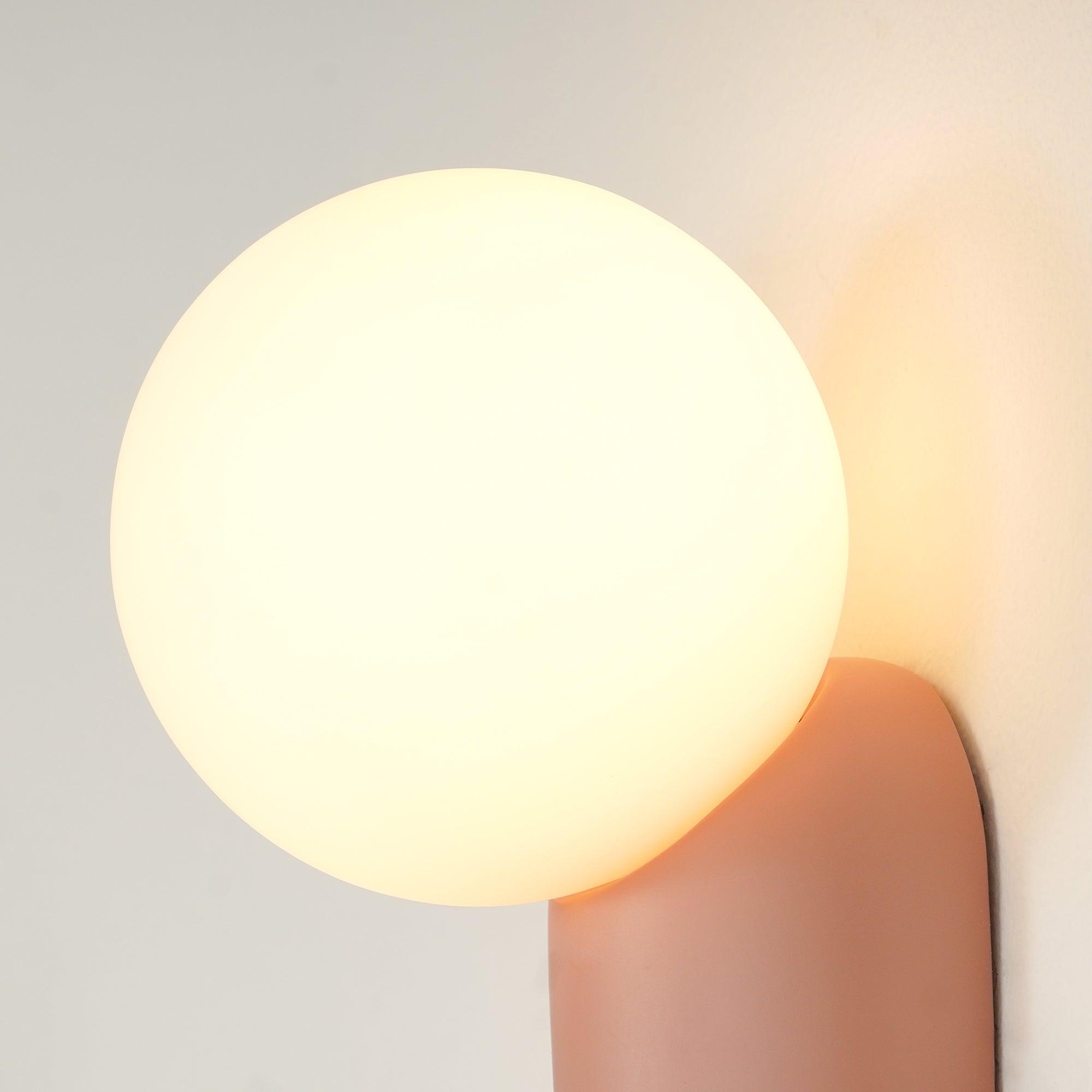 Lunara Minimalist Globe Wall Sconce - Neutralighting