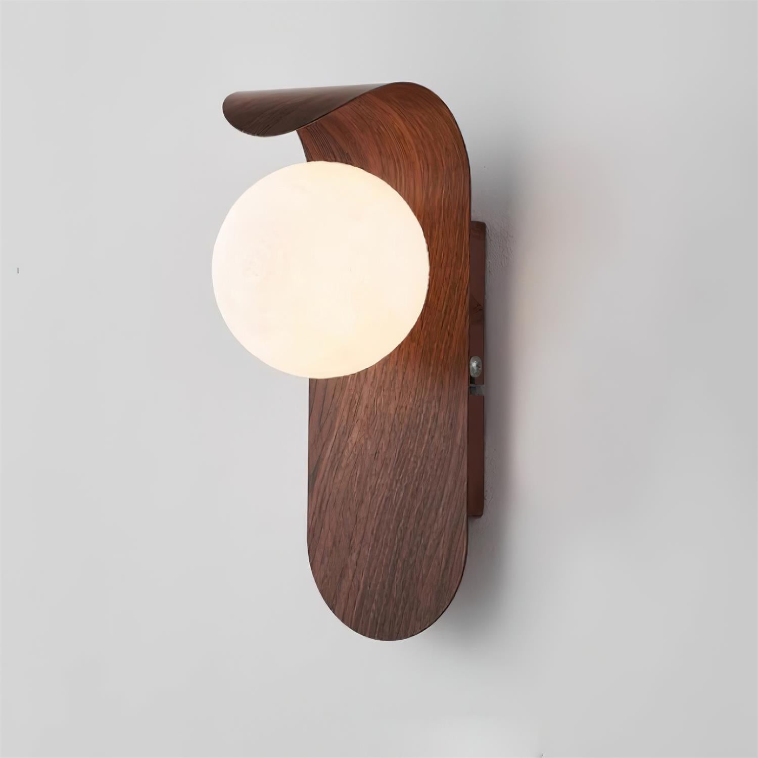 Exuro Indoor Wall Lamp Wood / Walnut - Neutralighting