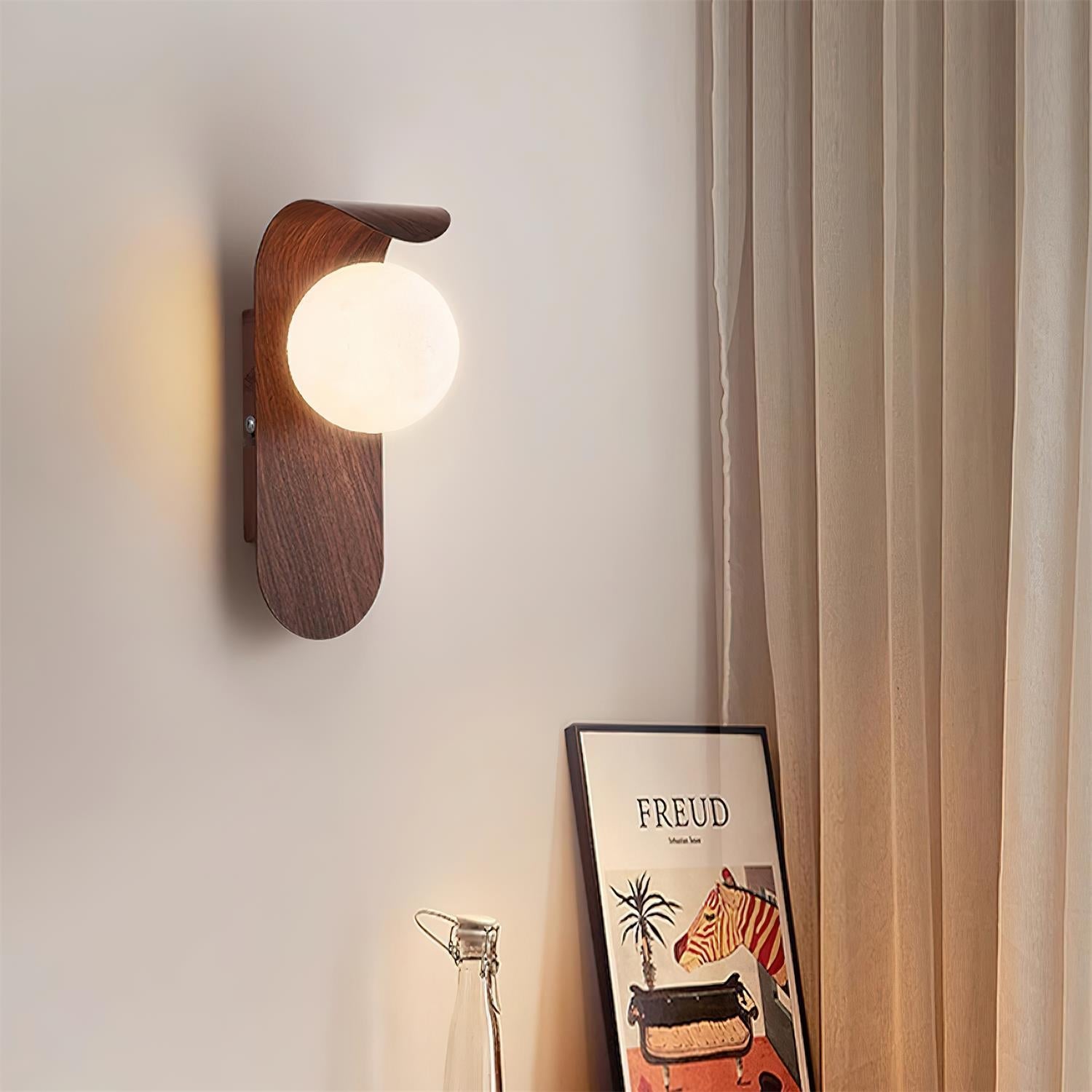 Exuro Indoor Wall Lamp Wood / Walnut - Neutralighting