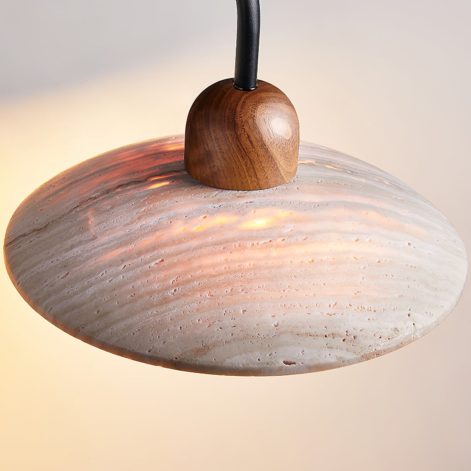 Aria Wall Lamp Vintage Travertine - Neutralighting