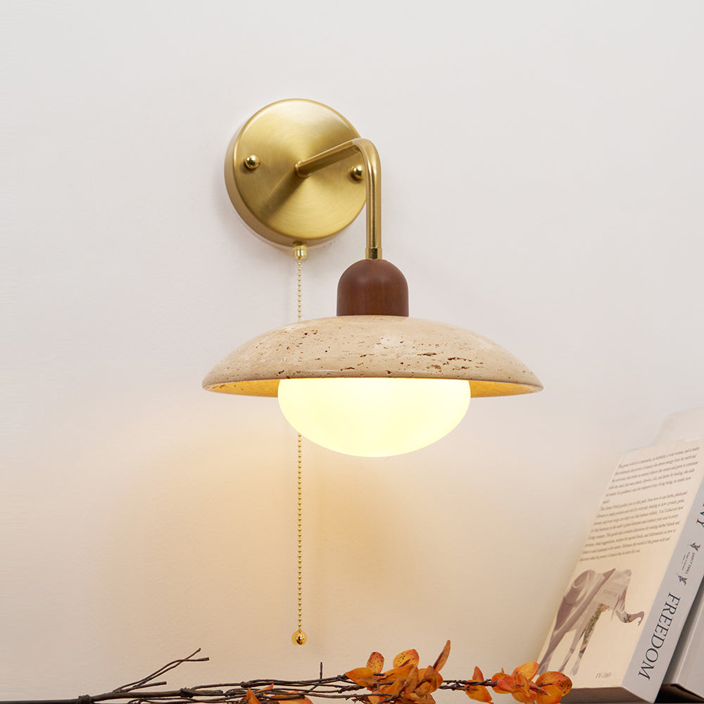 Cavone Travertine Wall Sconce - Neutralighting