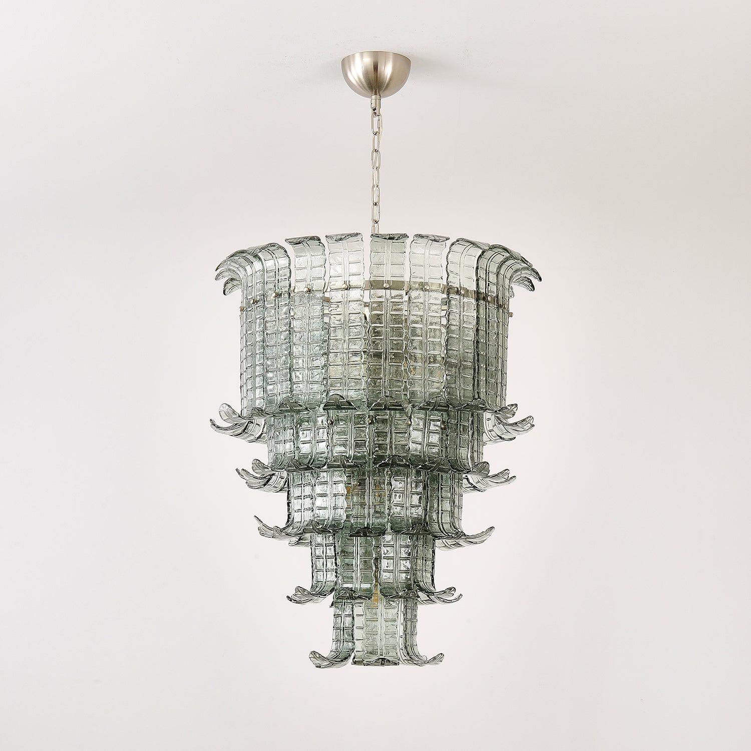 Aurora Chandelier Cascade Murano Glass Tiered Vintage
