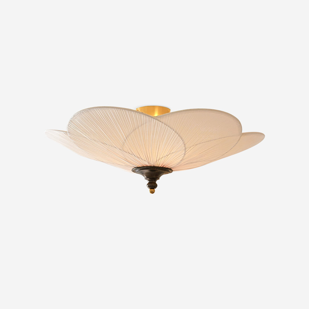 Evola Petal-Inspired Flush Mount Ceiling Light - Neutralighting