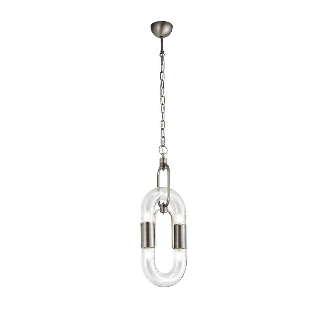 Pendant Light Chain Link Modern Acrylic Stainless Steel Hanging Lamp - Neutralighting