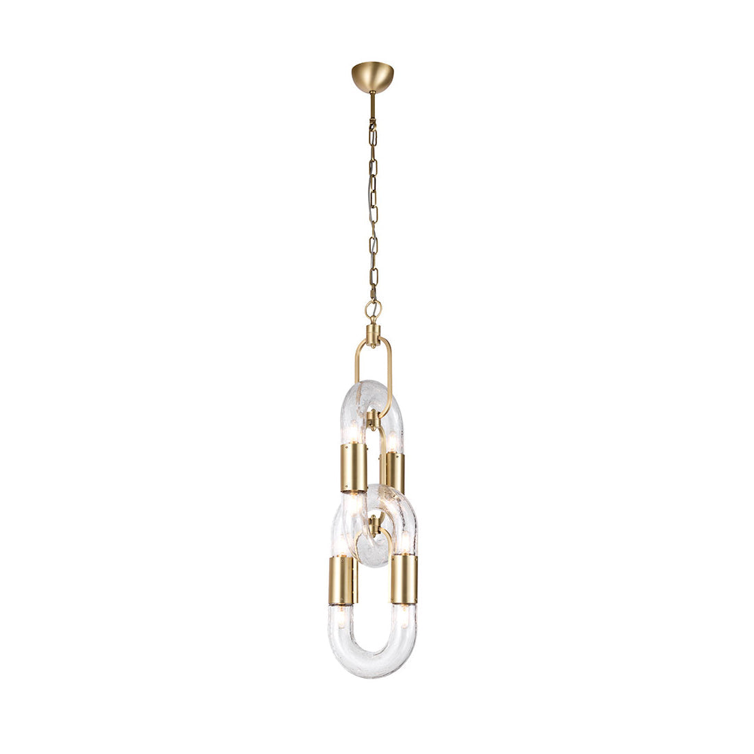 Pendant Light Chain Link Modern Acrylic Stainless Steel Hanging Lamp - Neutralighting