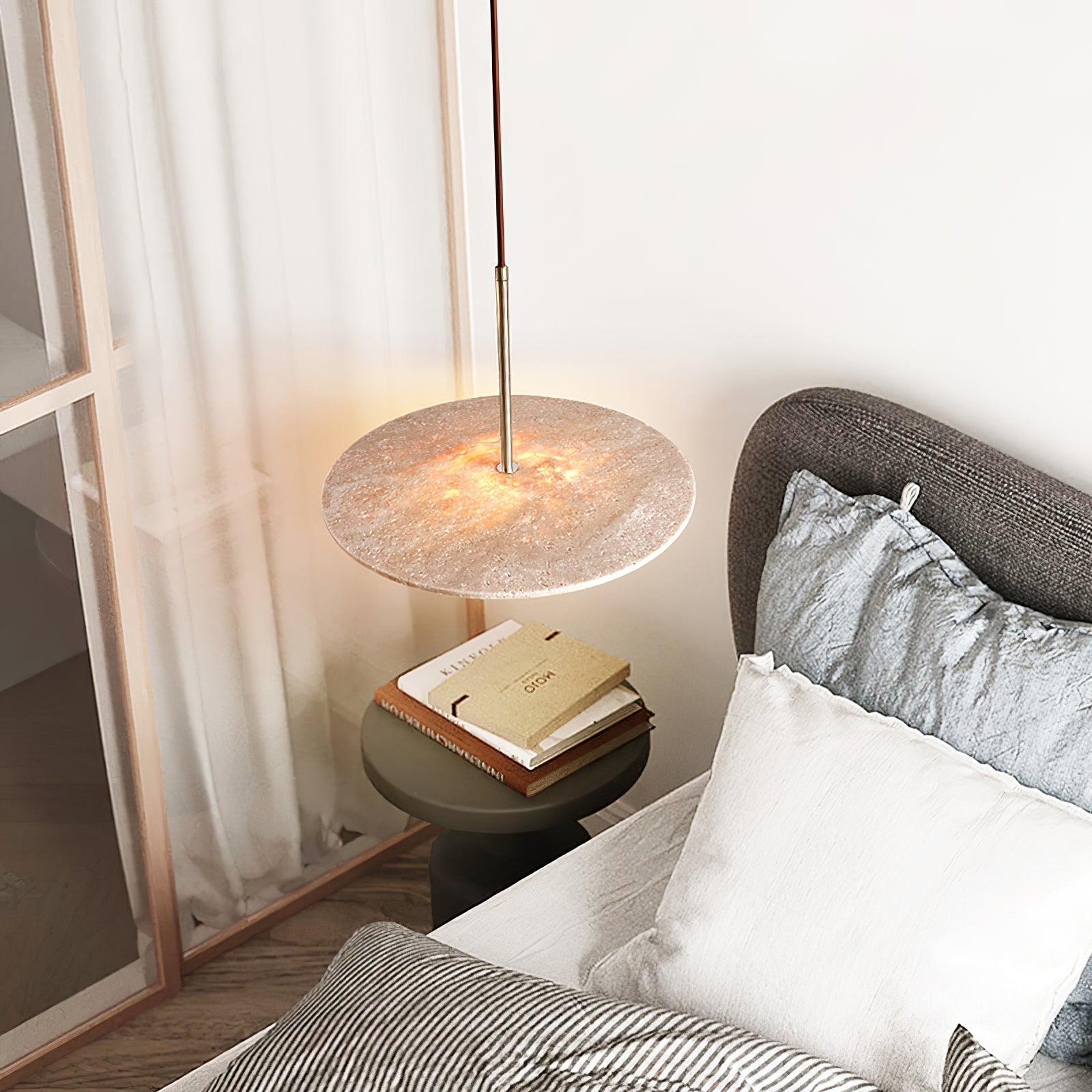 Vera Travertine Pendant Light - Neutralighting